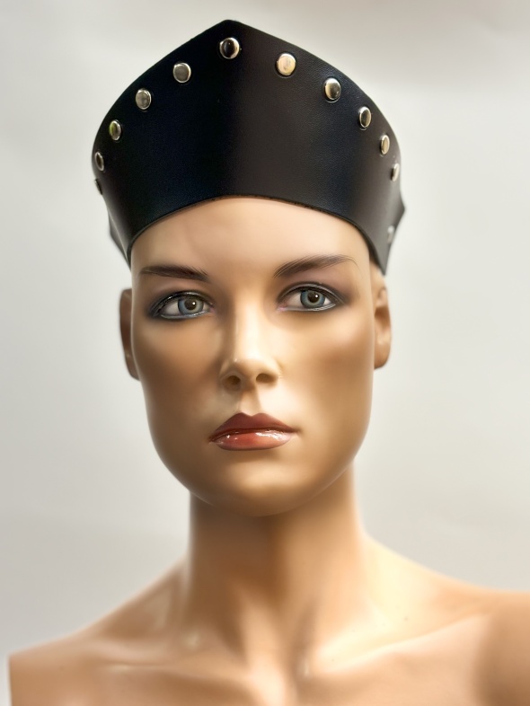 кокошник-ободок кожаный стелла 58031ars в Воронеже