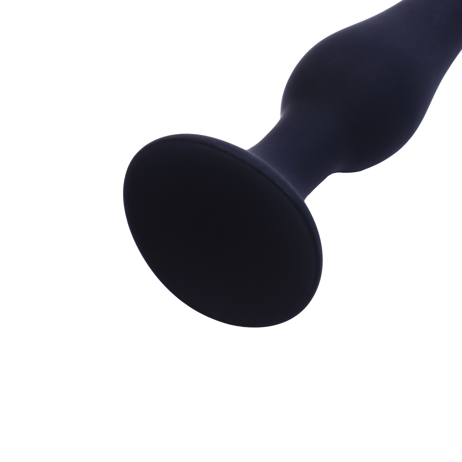 анальная пробка, оки-чпоки, конус, soft силикон, 10,5 х 2,5 см, черный в Воронеже