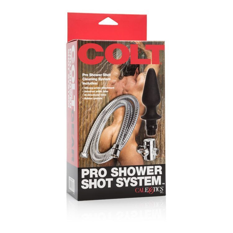 анальный душ california exotic novelties colt pro shower shot system, черный в Воронеже