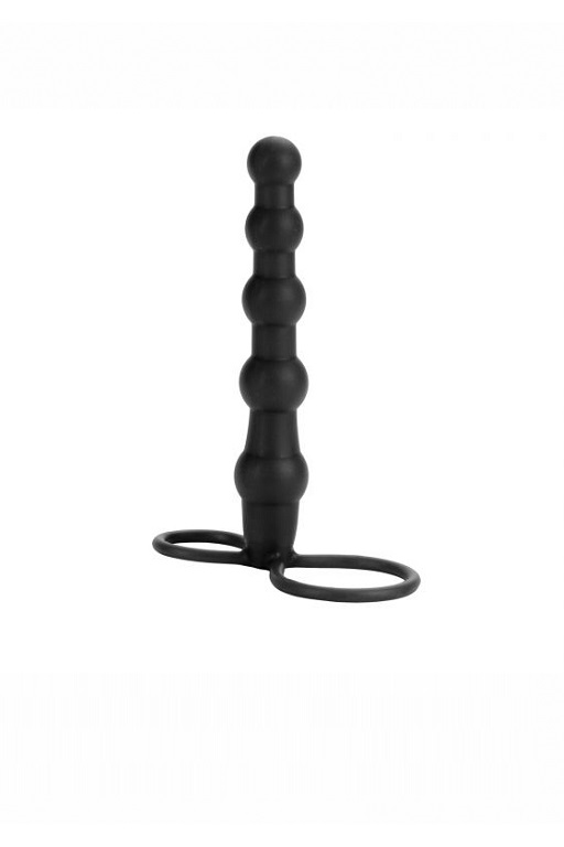 страпон для двойного проникновения (пенетрейшен) beaded dual penetrator в Воронеже