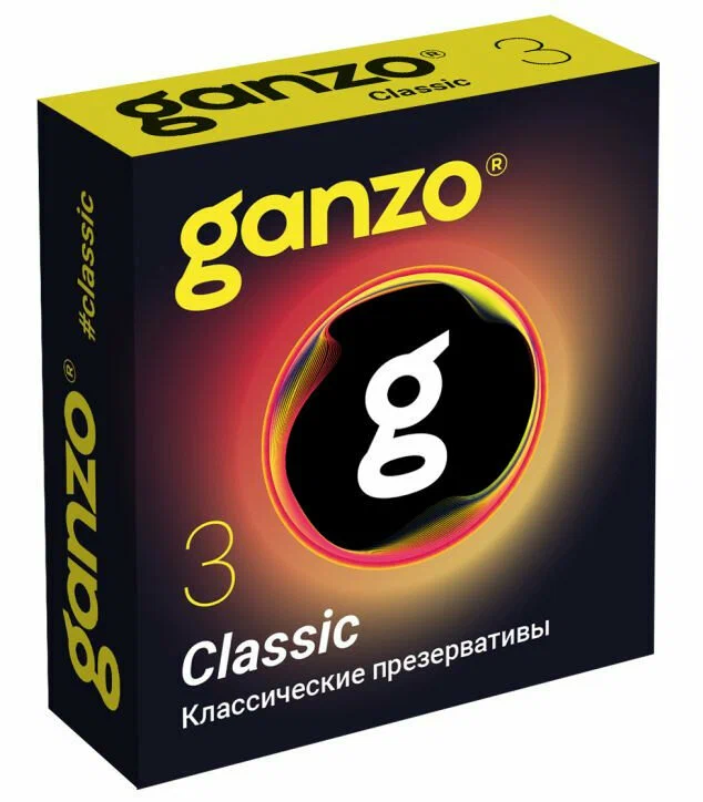 презервативы ganzo classic 3шт. латексные мужские гладкие в Воронеже