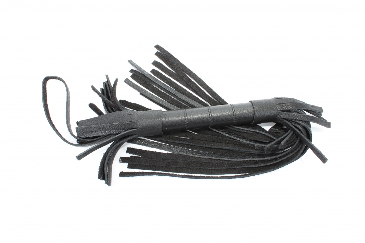 плетка короткая из натуральной кожи черная 54003ars в Воронеже