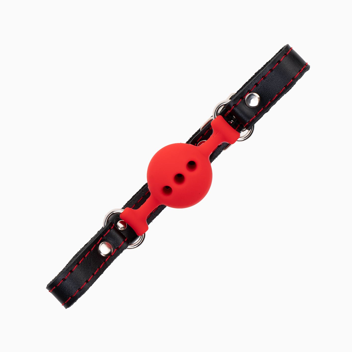 кляп pink rabbit с красным силиконовым шариком (красная строчка) в Воронеже