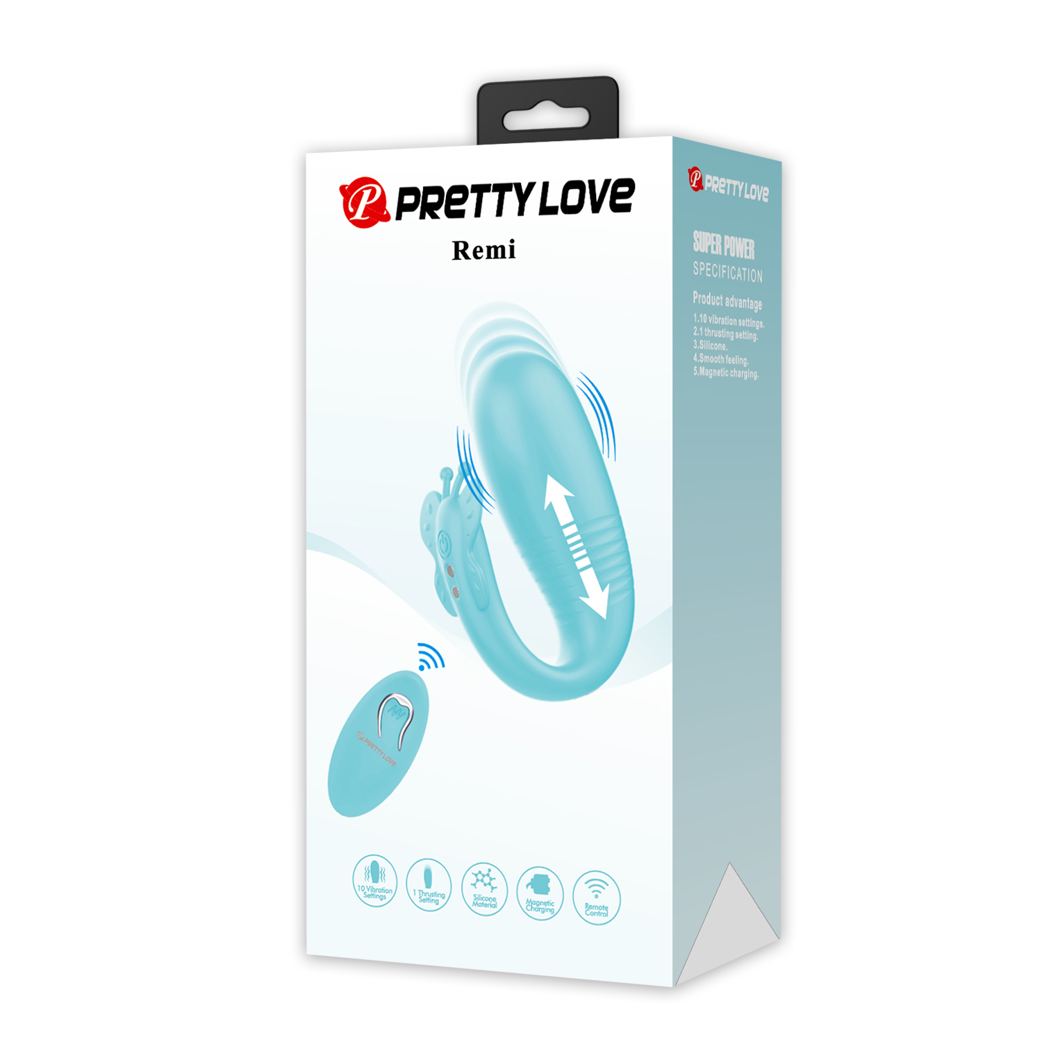 пульсирующее виброяйцо pretty love klay bi-300093w в Воронеже