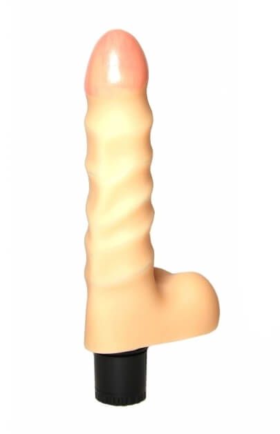 вибратор реалистик dжага dжага №25, телесный в Воронеже