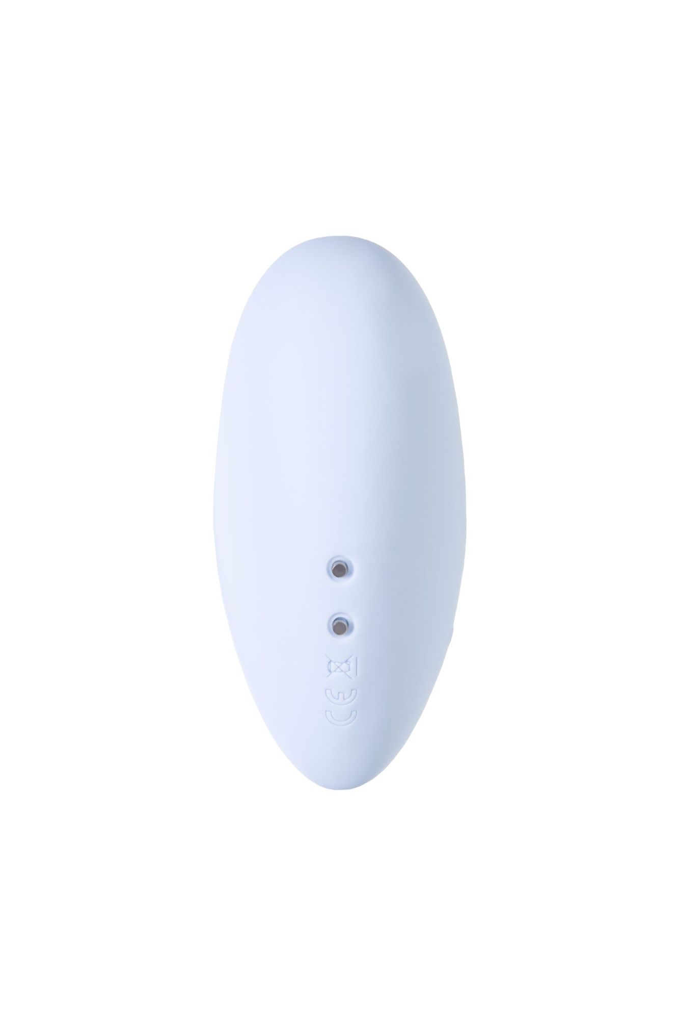 вакуум-волновой бесконтактный стимулятор клитора satisfyer cutie heart, силикон, голубой, 7,55 см в Воронеже