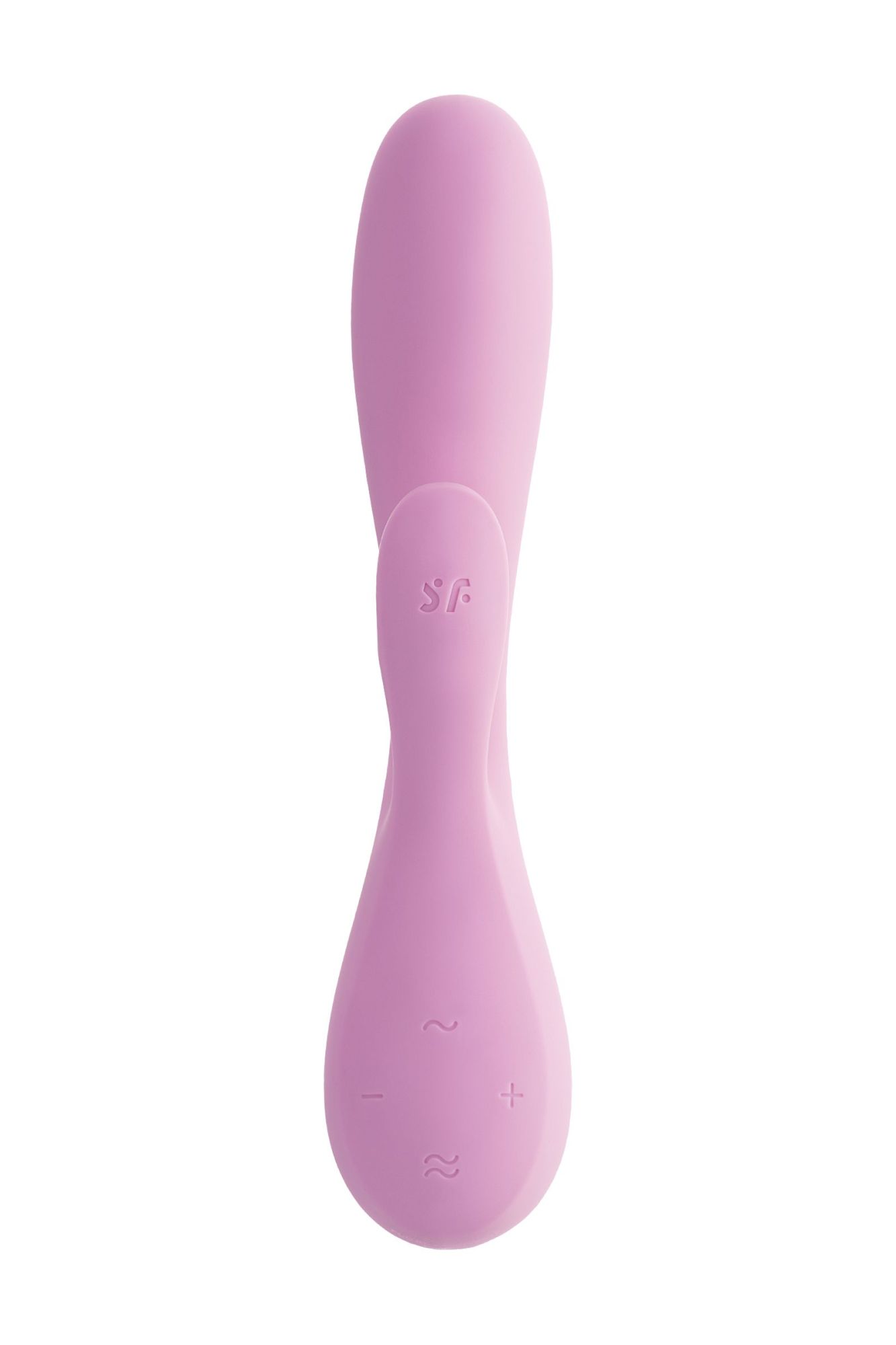 нереалистичный вибратор satisfyer mono flex, силикон, розовый, 20,4 см. в Воронеже