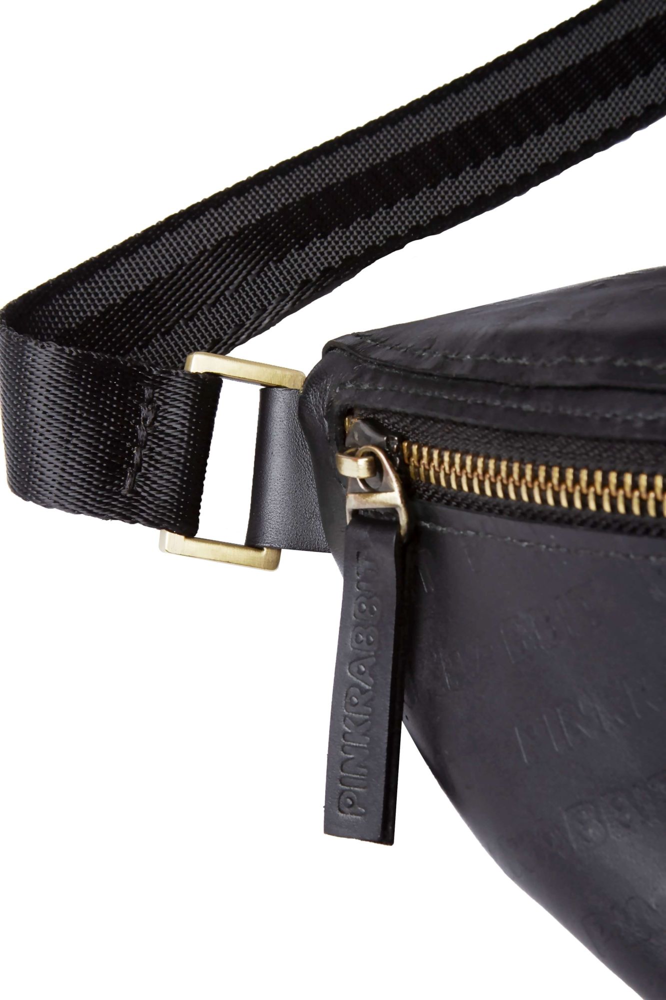 бананка черная с кольцом и принтом в Воронеже