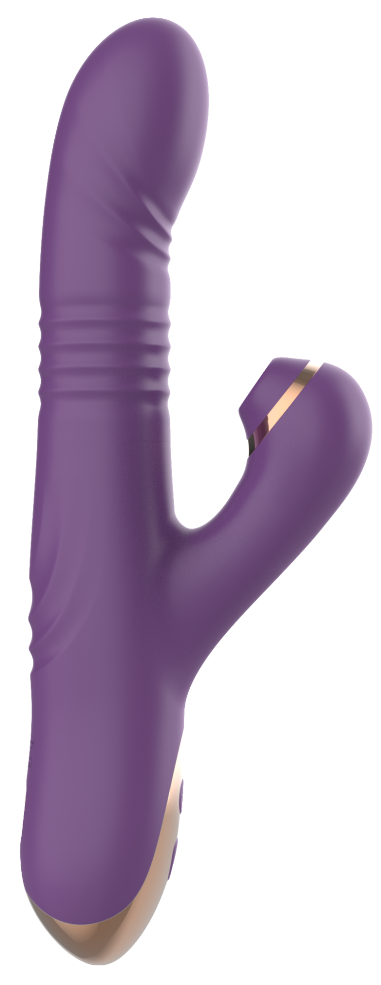 силиконовый вибратор с возвратно-поступательной стимуляцией sw24126-purple в Воронеже
