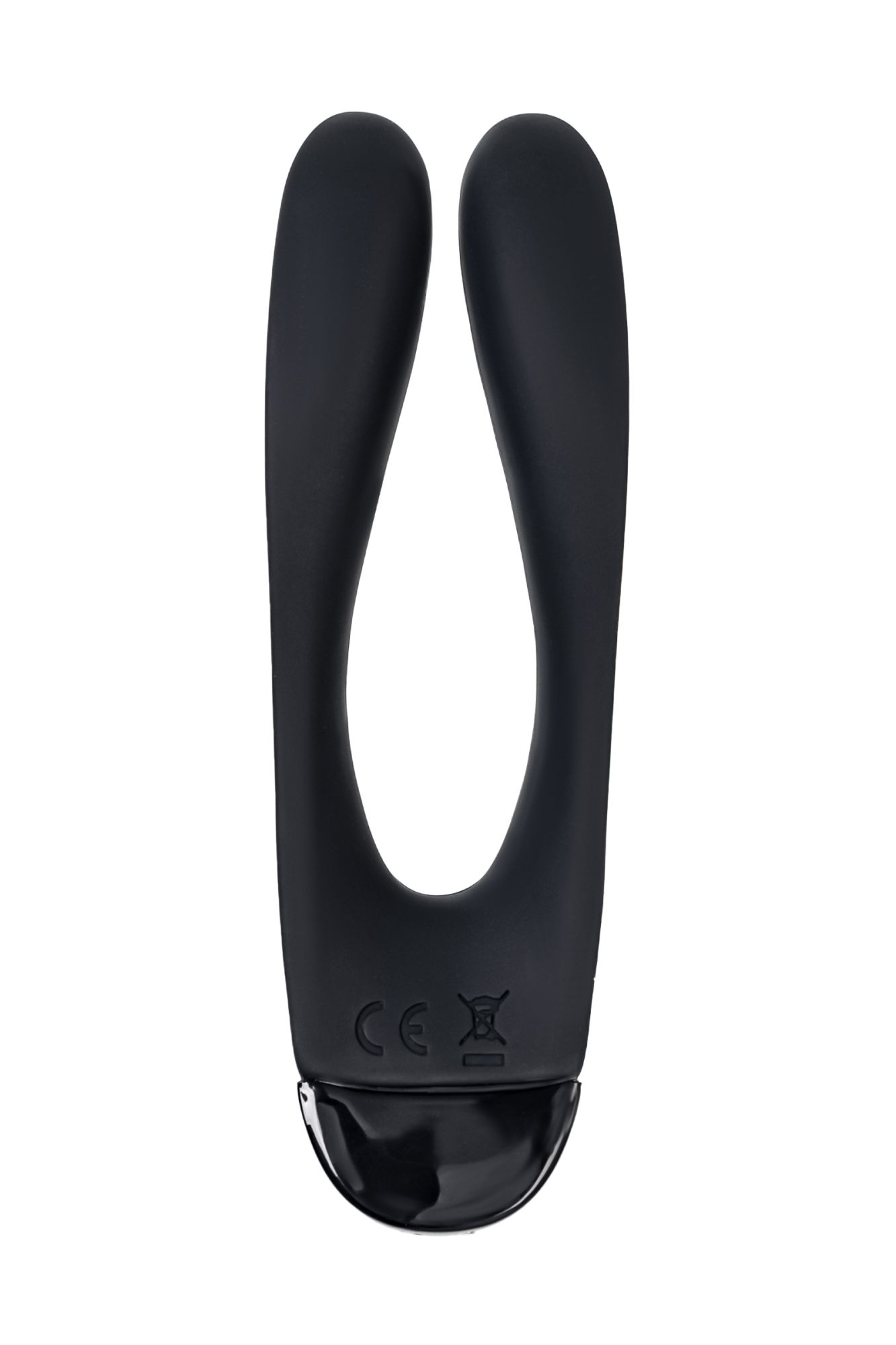 многофункциональный стимулятор для пар satisfyer partner candy cane, силикон, чёрный в Воронеже