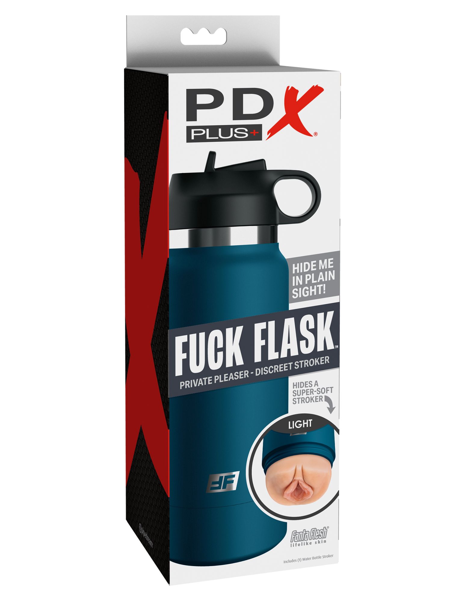 мастурбатор fap flask thrill seeker discreet stroker - black bottle - frosted pipedream rd62721pd в Воронеже