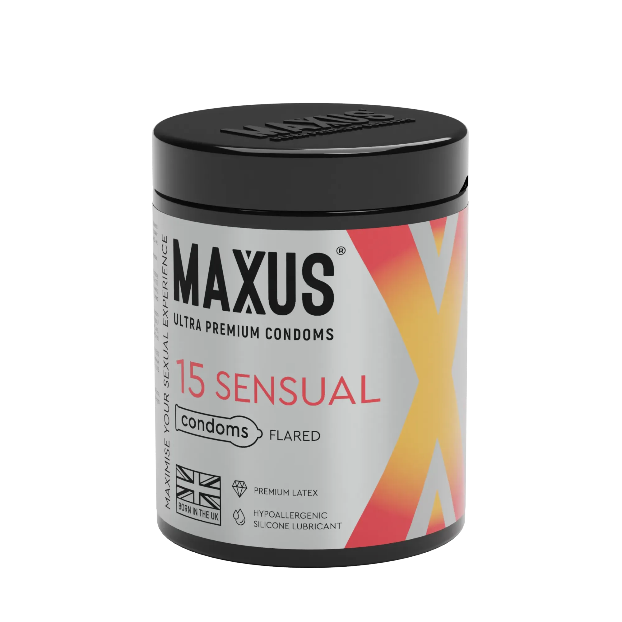 Презервативы MAXUS Sensual 15шт. гладкие X-Edition в Воронеже