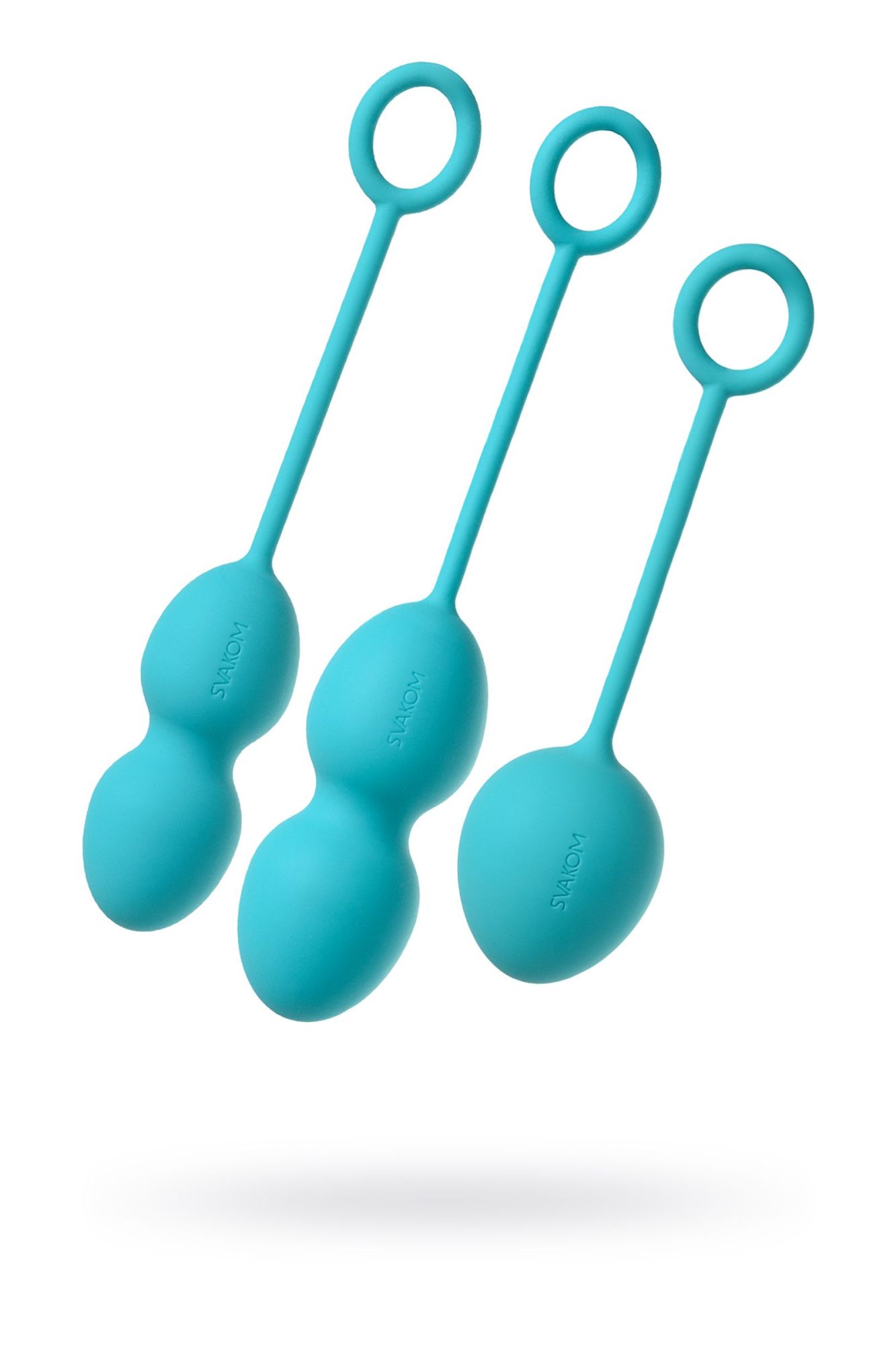набор вагинальных шариков svakom nova, силикон, голубой, (49,75,95 гр) в Воронеже