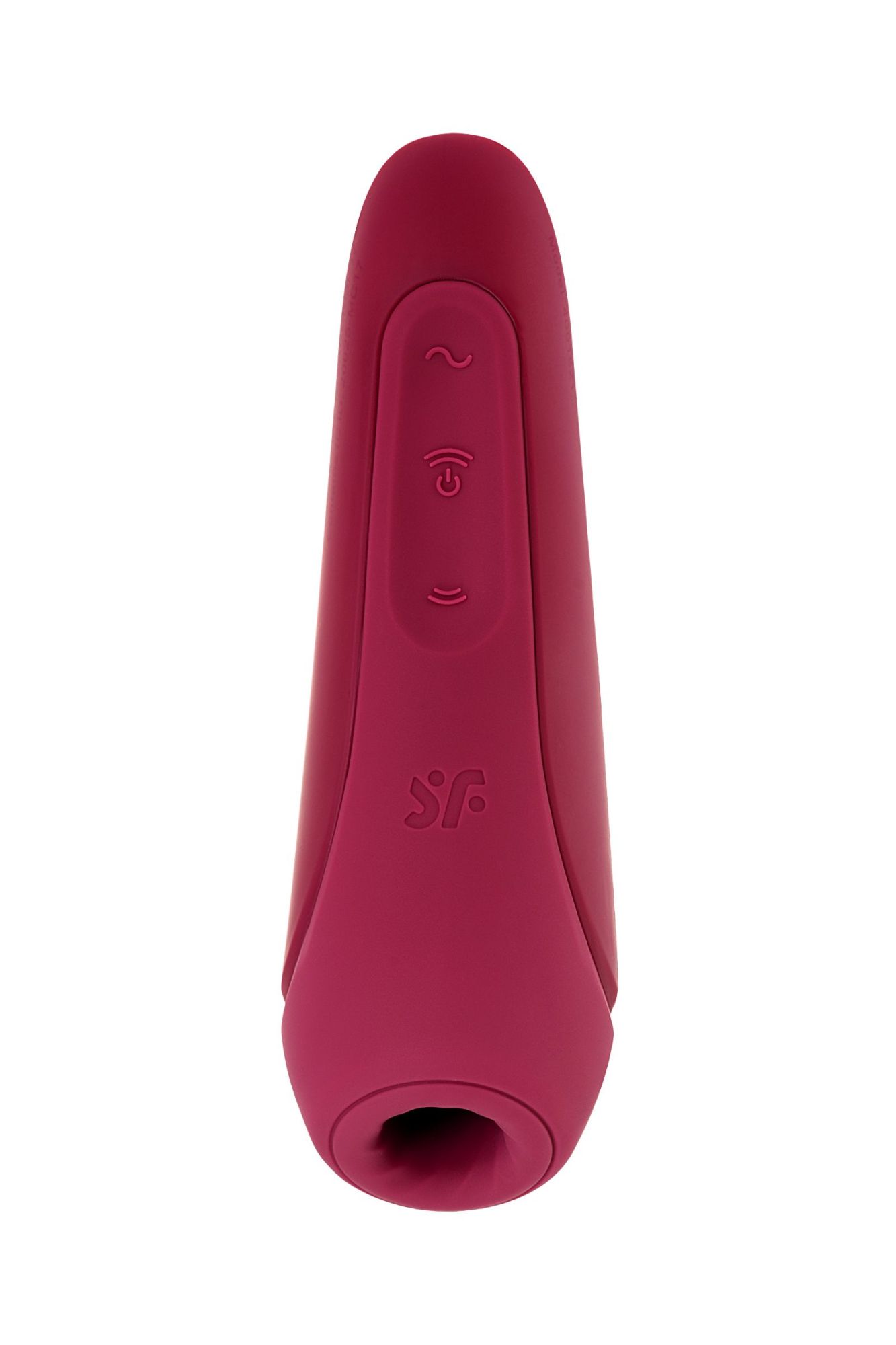 вакуум-волновой бесконтактный стимулятор клитора satisfyer curvy 1+, силикон, красный, 13,41 см. в Воронеже
