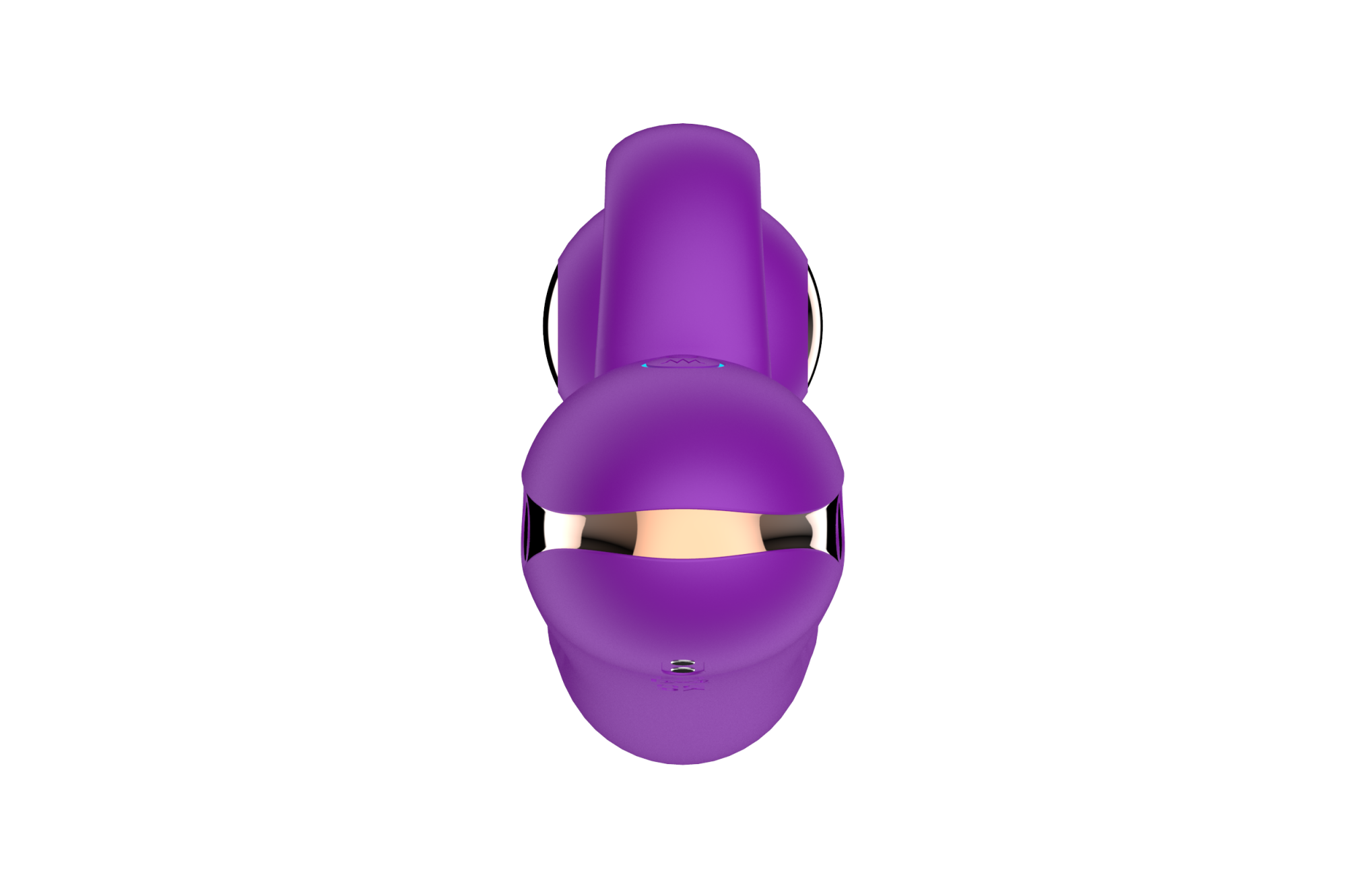 силиконовый вибратор-кролик с функцией вращения sw3052-purple в Воронеже