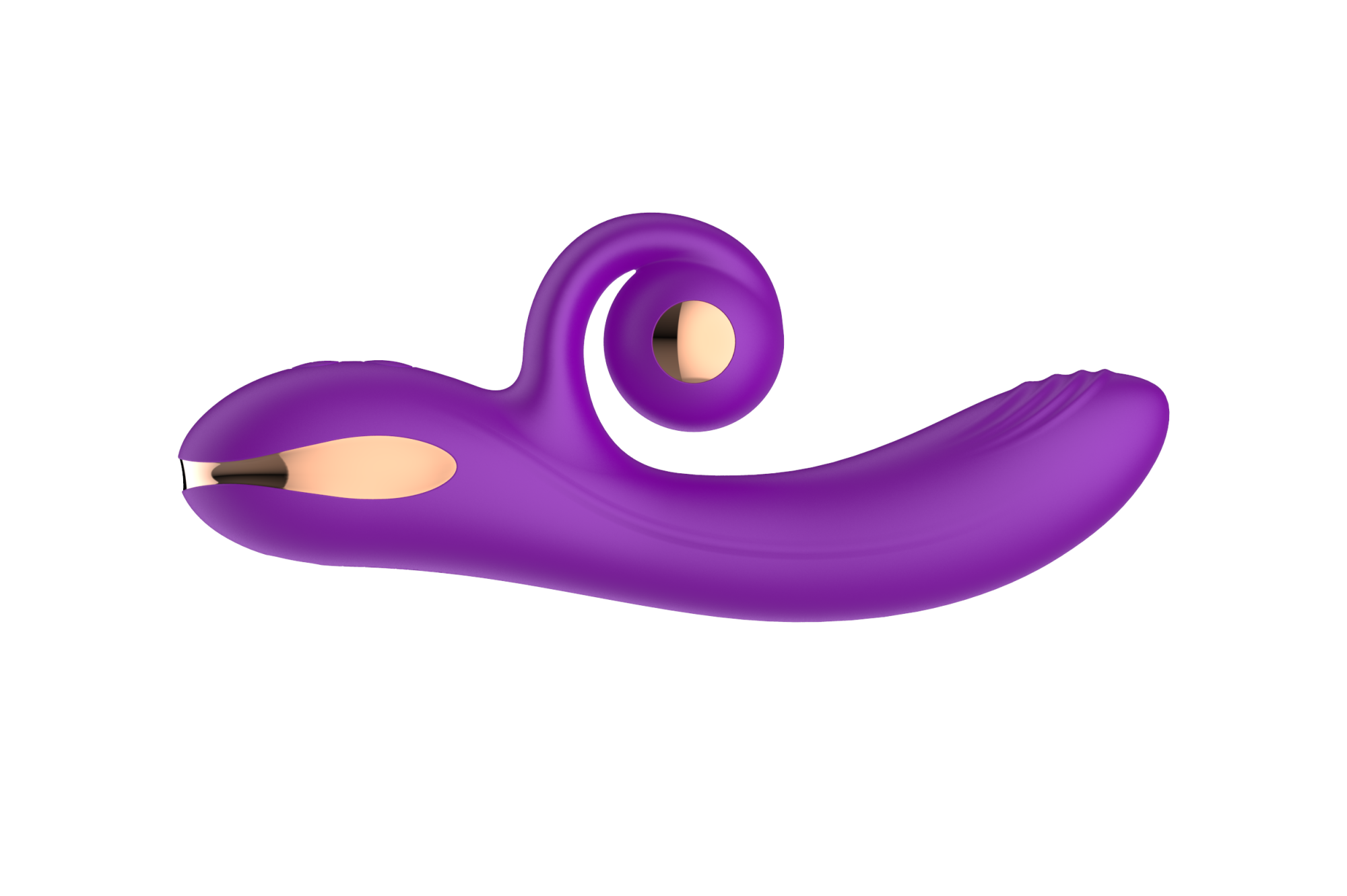 силиконовый вибратор-кролик с функцией вращения sw3052-purple в Воронеже