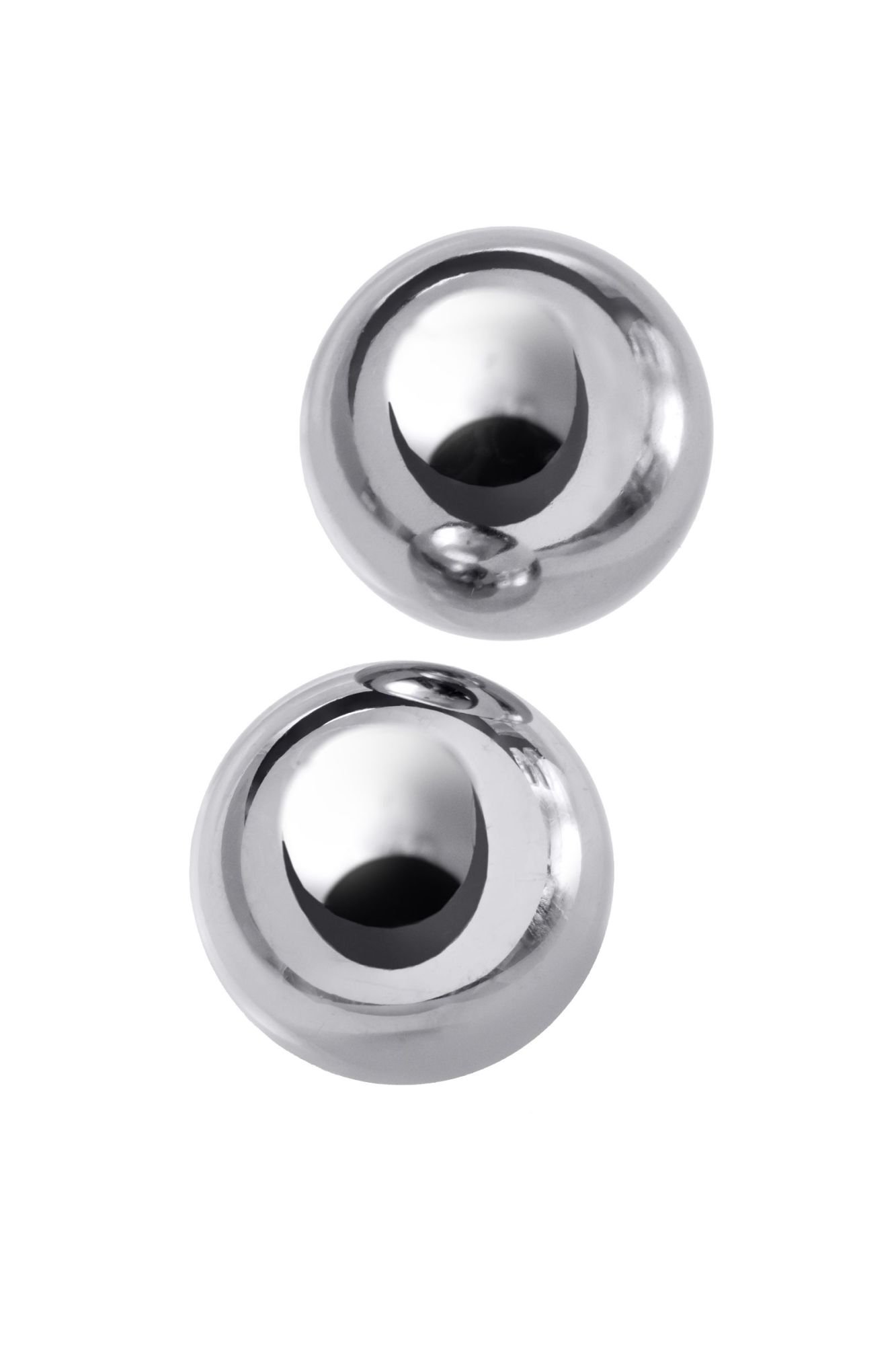 вагинальные шарики metal by toyfa, металл, серебряные, ø 2 см в Воронеже