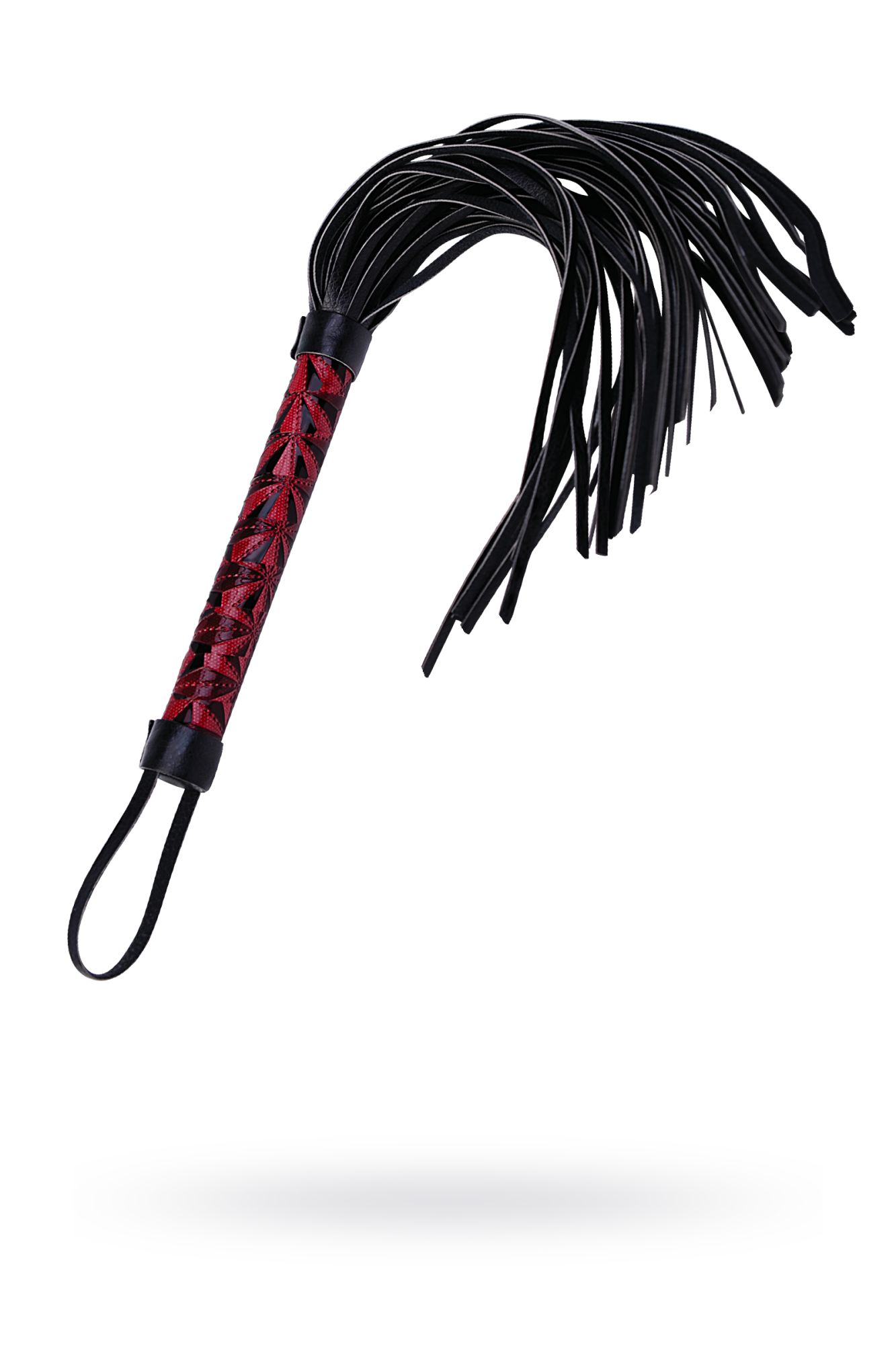 флоггер toyfa theatre из материала с 3d эффектом, красный в Воронеже