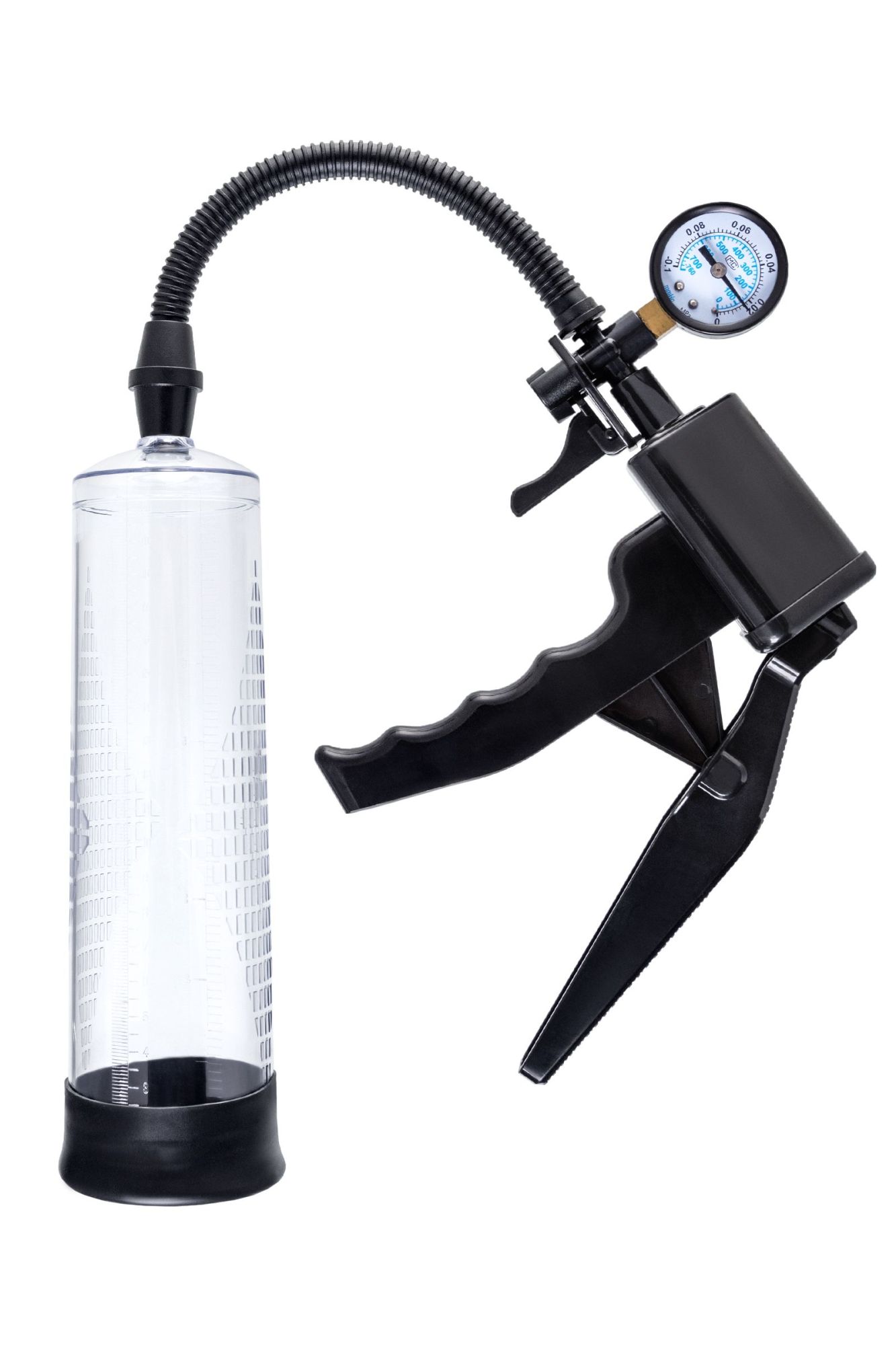 механическая помпа для пениса sexus men training viggo, abs-пластик, черная, 62 см в Воронеже