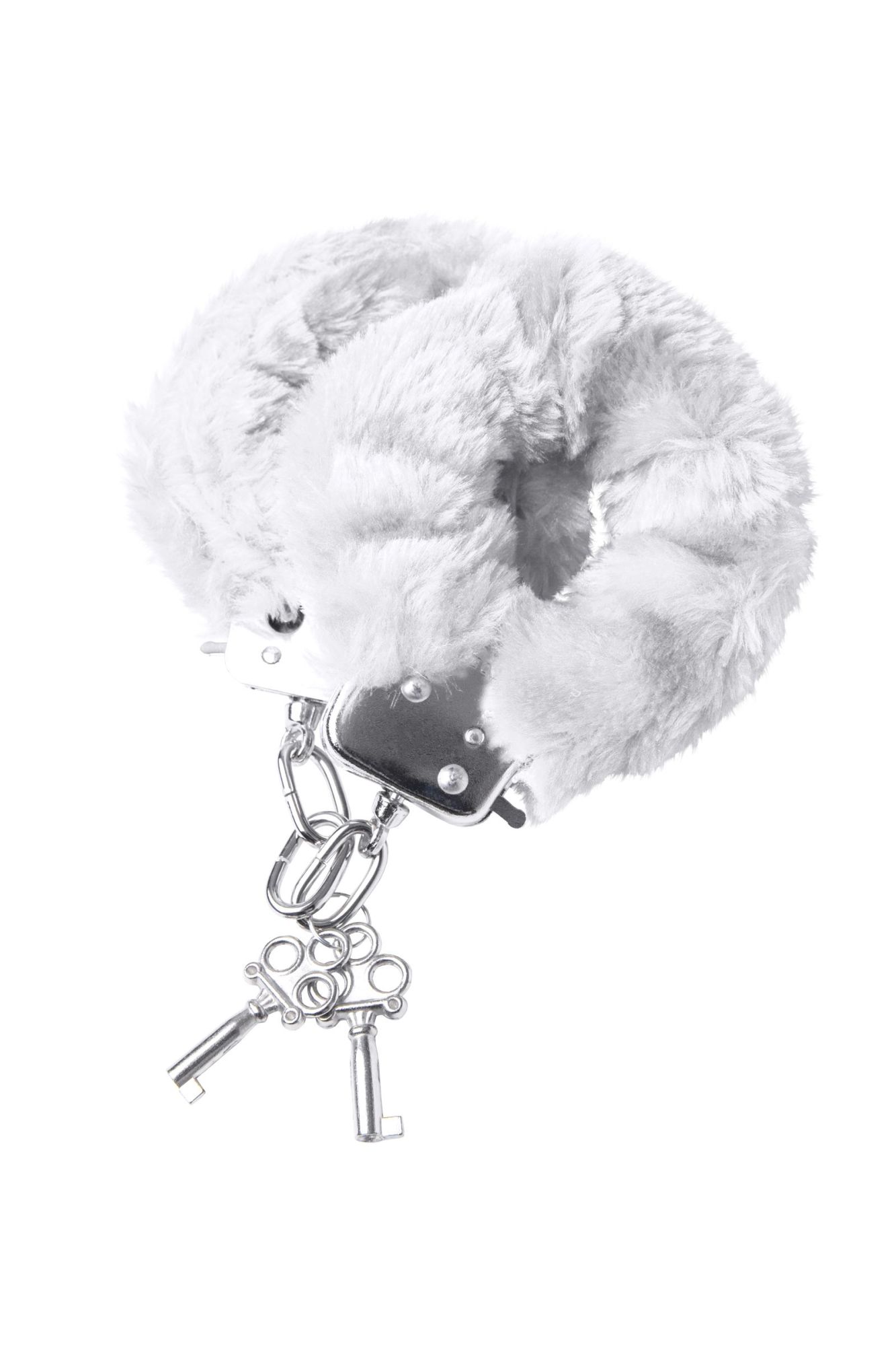 наручники toyfa theatre, меховые, белые, 28 см в Воронеже