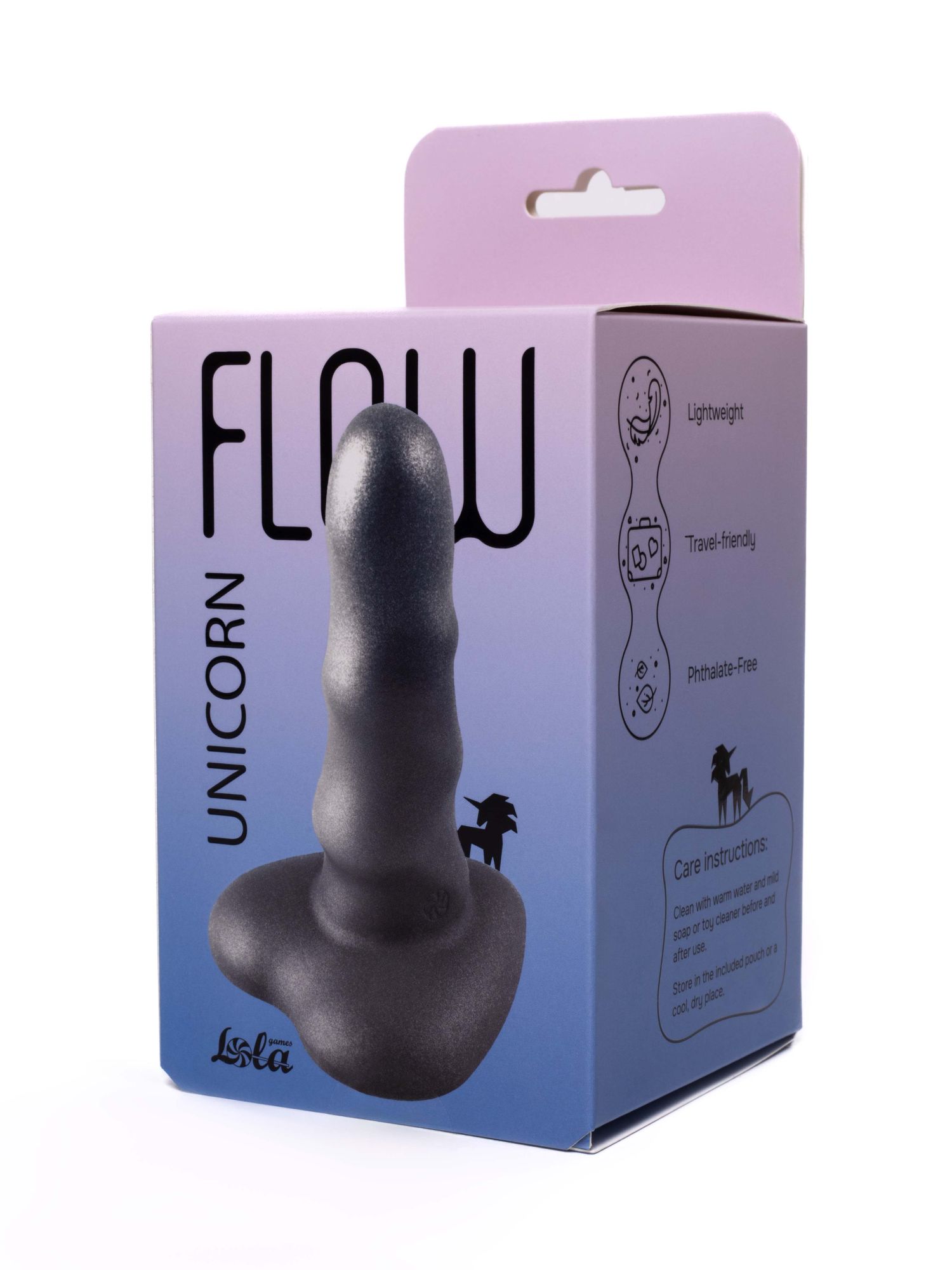 нереалистичный дилдо unicorn mini black 2047-03lola в Воронеже
