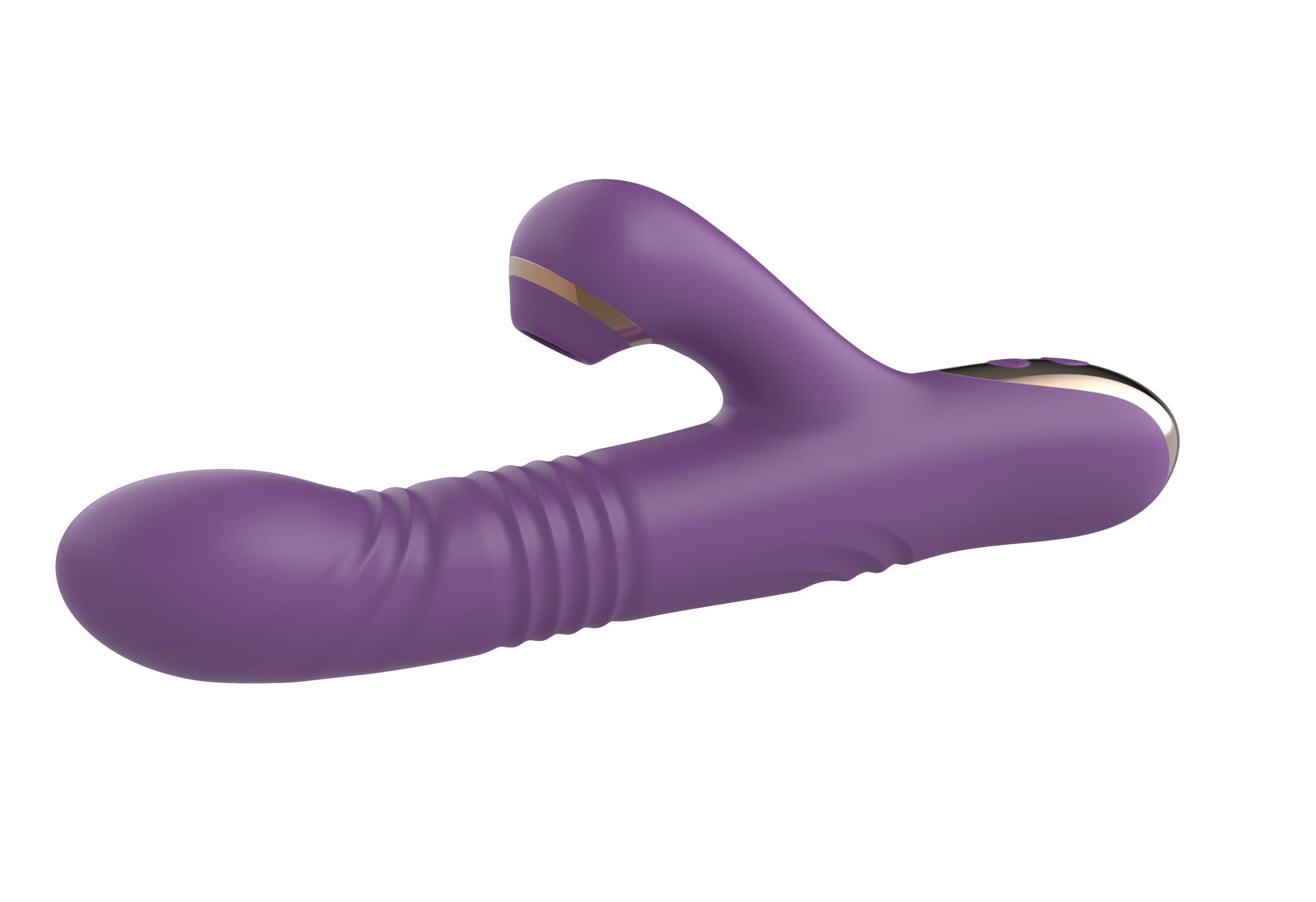 силиконовый вибратор с возвратно-поступательной стимуляцией sw24126-purple в Воронеже
