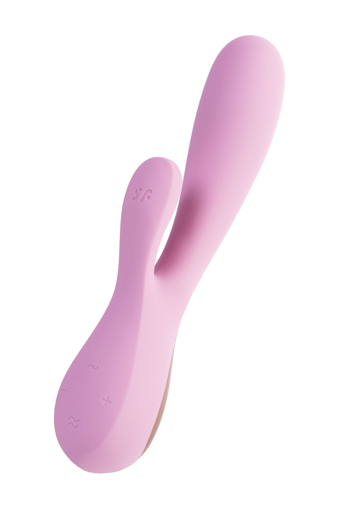 нереалистичный вибратор satisfyer mono flex, силикон, розовый, 20,4 см. в Воронеже