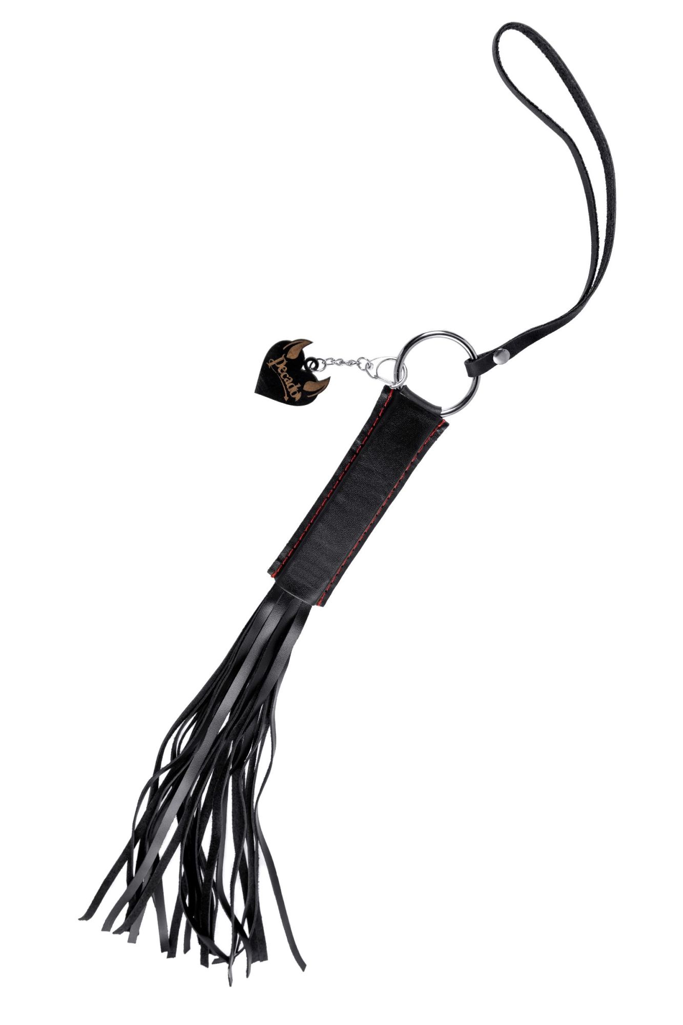 плеть pecado bdsm, «классическая», натуральная кожа, чёрная в Воронеже