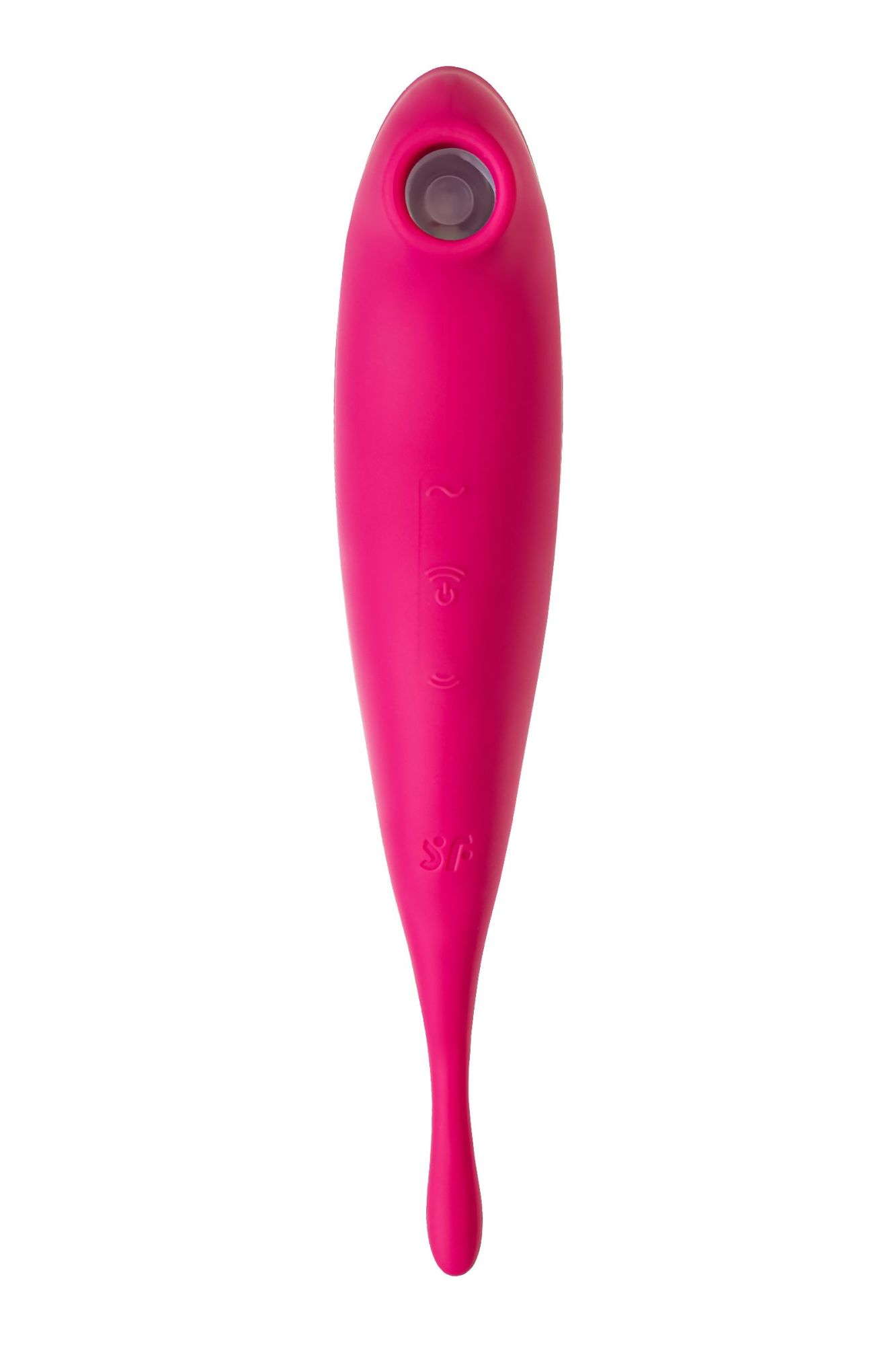 вакуум-волновой бесконтактный стимулятор клитора satisfyer twirling pro, силикон, красный, 20 см в Воронеже