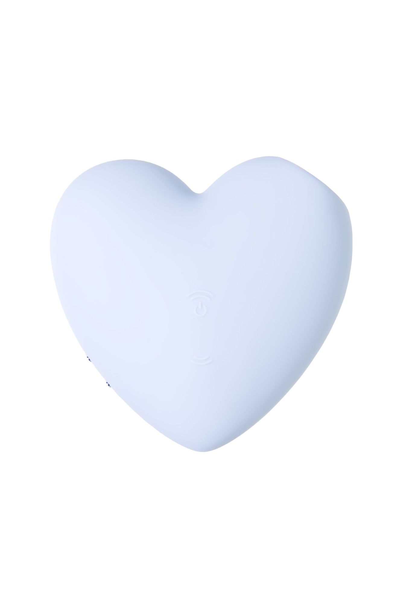 вакуум-волновой бесконтактный стимулятор клитора satisfyer cutie heart, силикон, голубой, 7,55 см в Воронеже