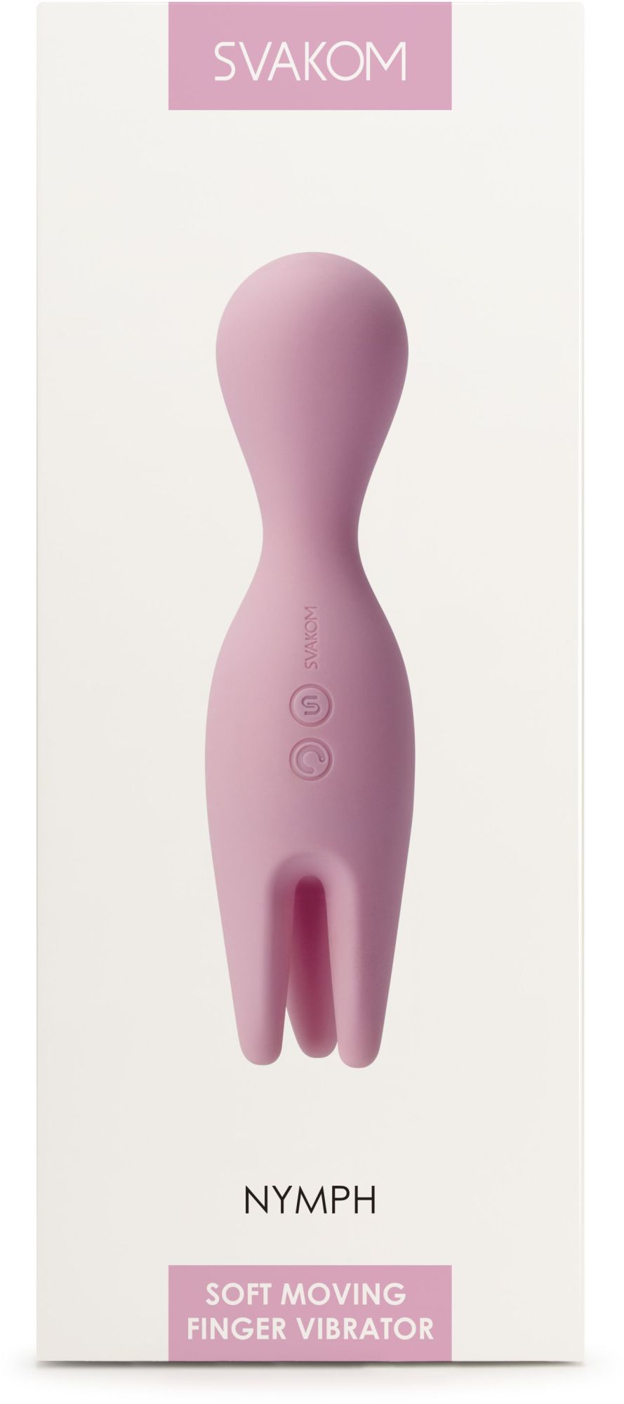 универсальный двусторонний вибростимулятор nymph pale pink в Воронеже