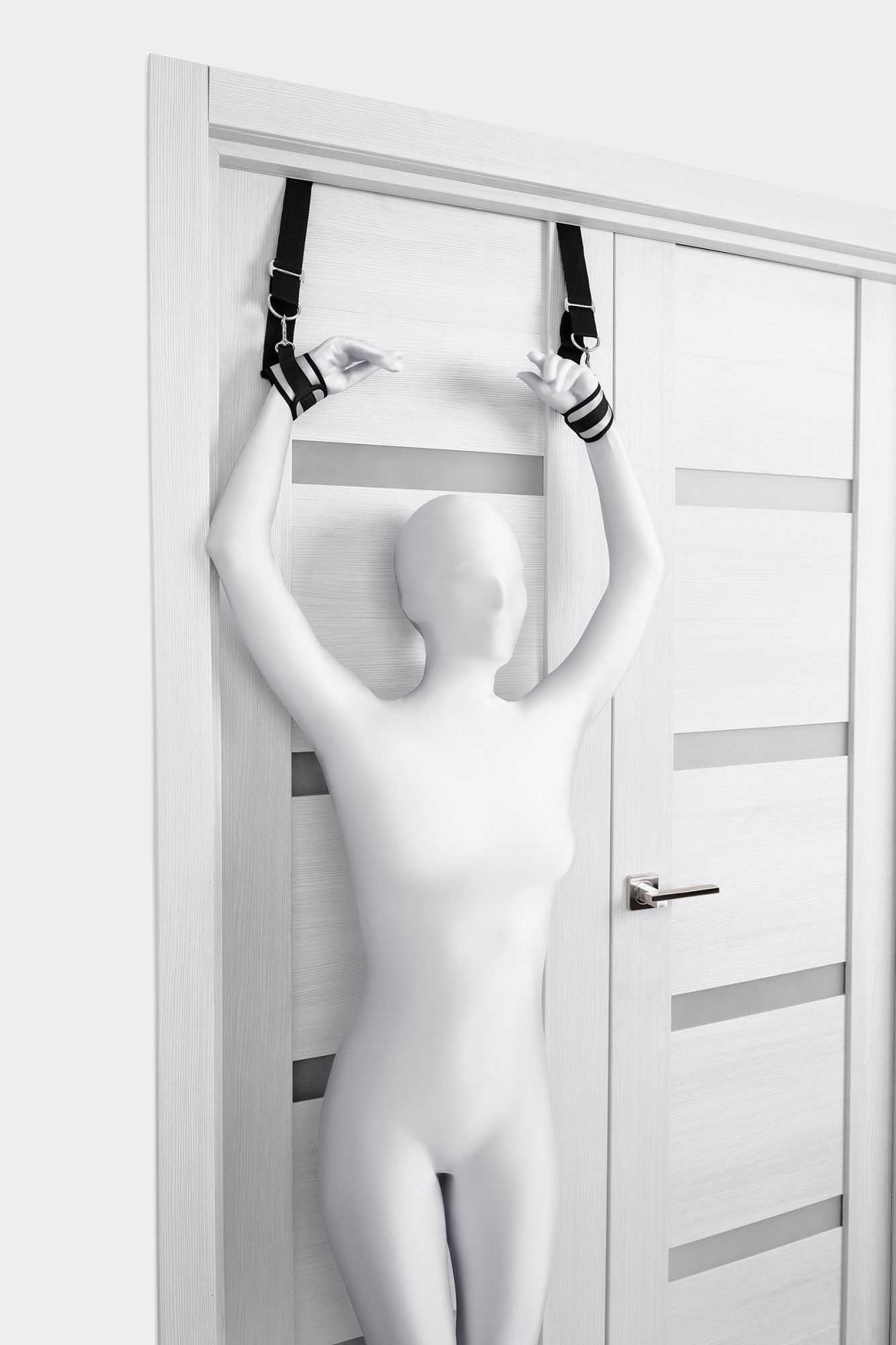 фиксаторы для рук anonymo, полиэстер, серебряные, 23 см в Воронеже