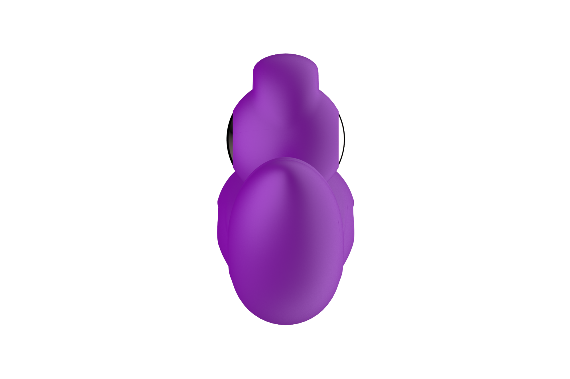 силиконовый вибратор-кролик с функцией вращения sw3052-purple в Воронеже
