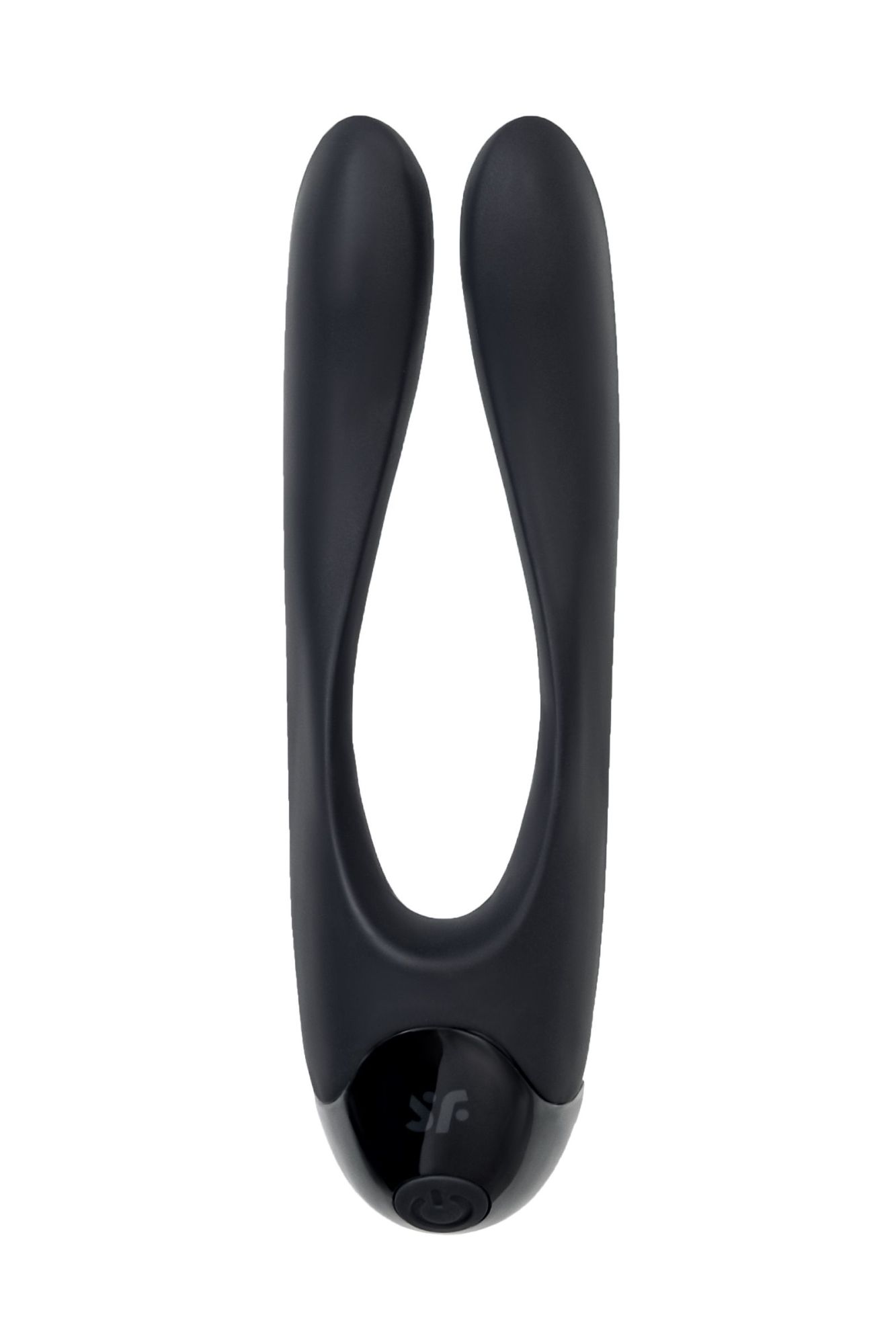 многофункциональный стимулятор для пар satisfyer partner candy cane, силикон, чёрный в Воронеже