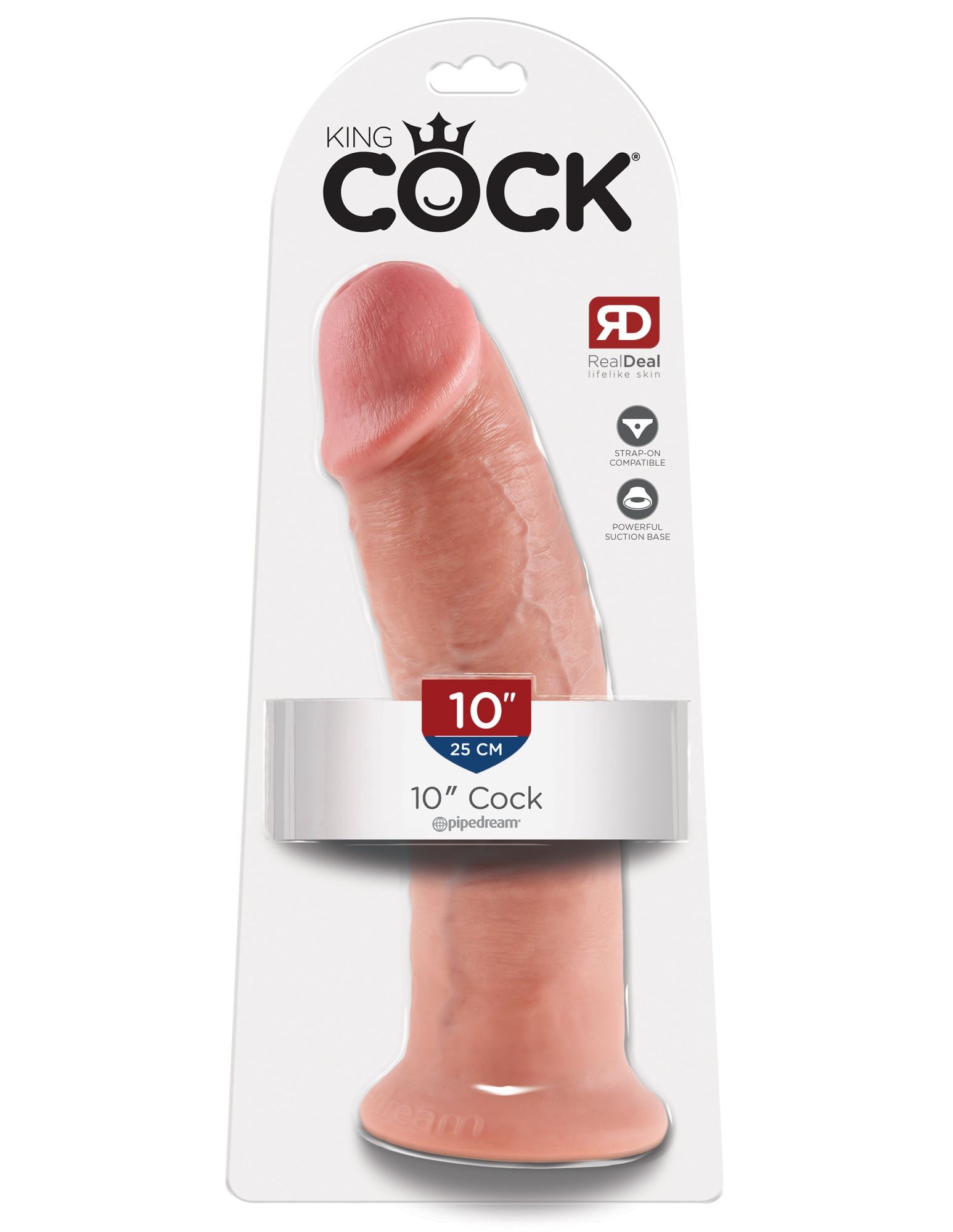 фаллоимитатор king cock 25 см cock pipedream 550521pd в Воронеже