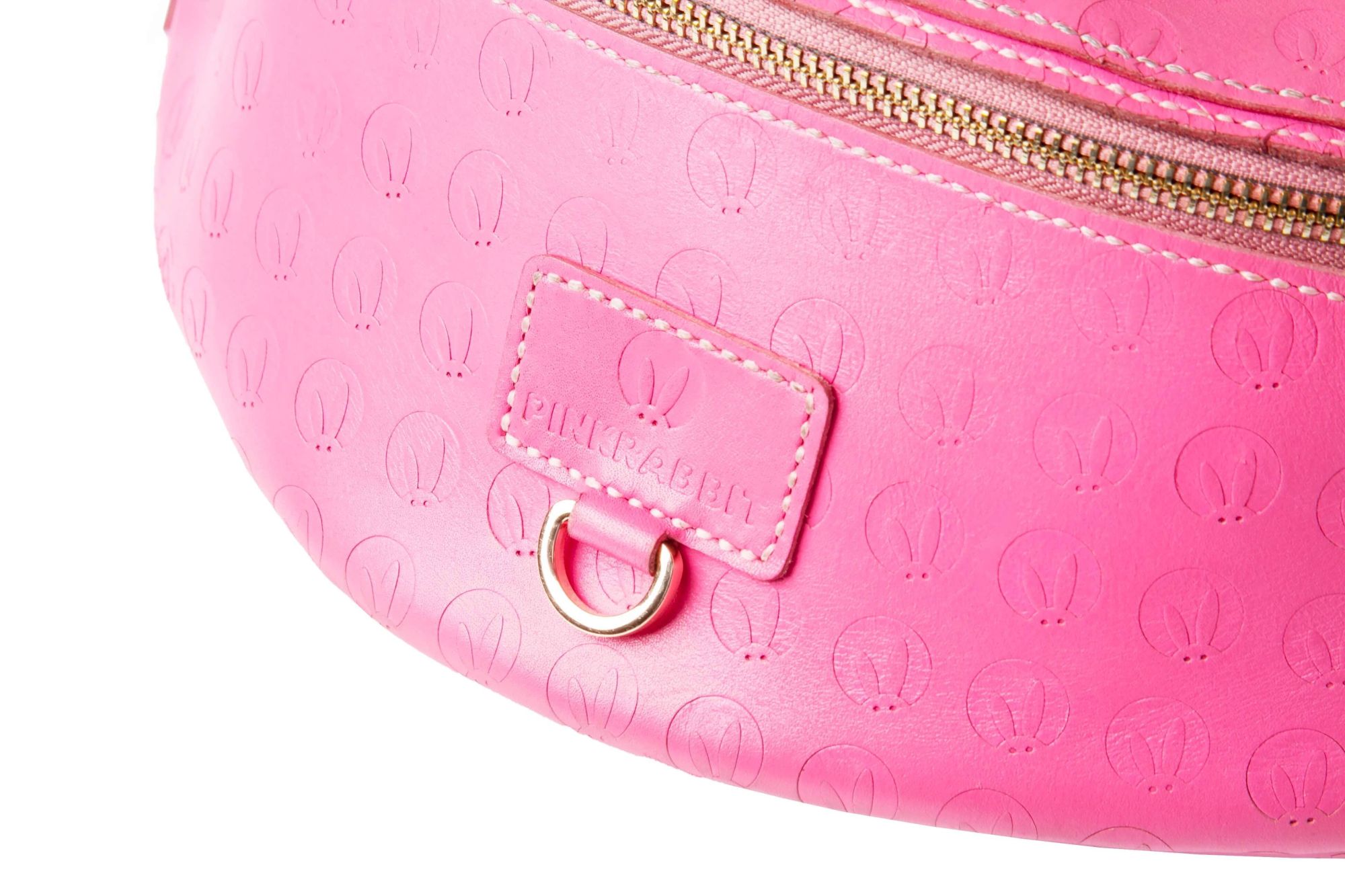 бананка розовая с кольцом и принтом в Воронеже