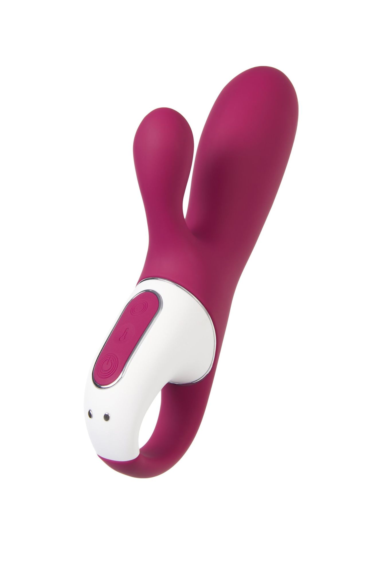 вибратор satisfyer hot bunny с клиторальным стимулятором, красный в Воронеже