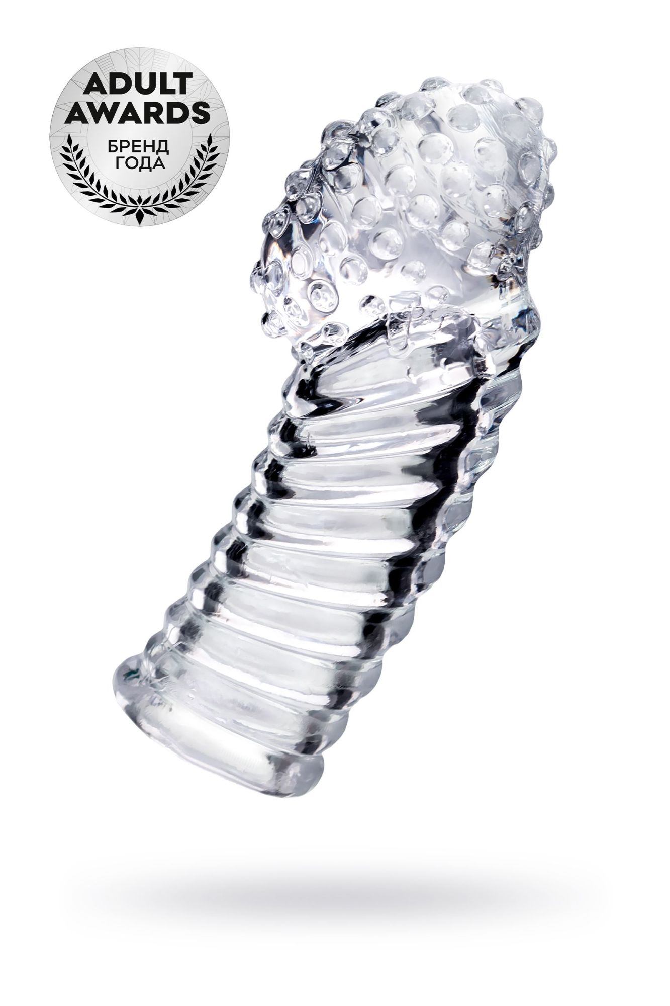 насадка на палец a-toys dale, тре, прозрачный, 8,5 см в Воронеже