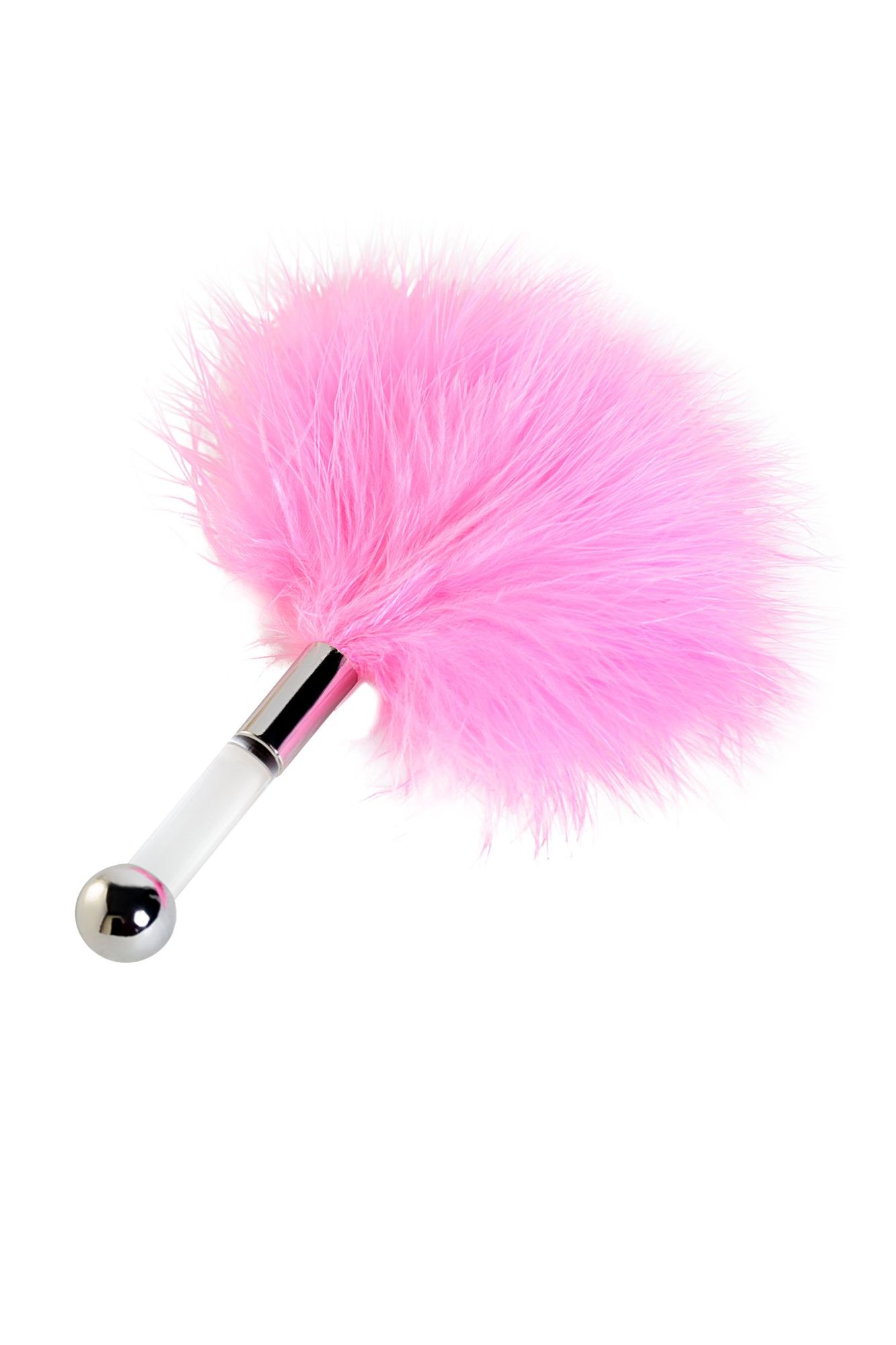 щекоталка toyfa theatre, пух, розовая в Воронеже