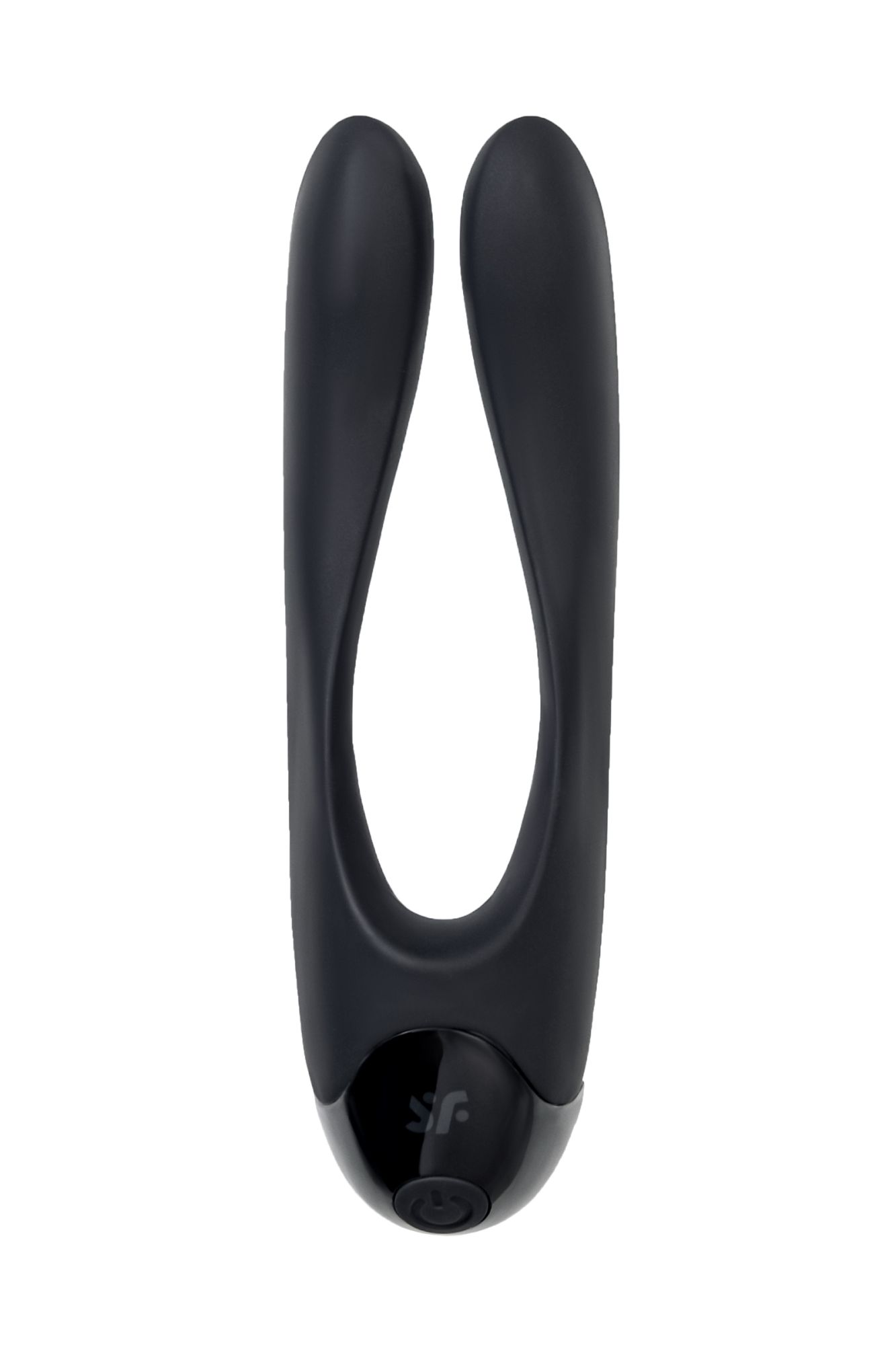 многофункциональный стимулятор для пар satisfyer partner candy cane, силикон, чёрный в Воронеже