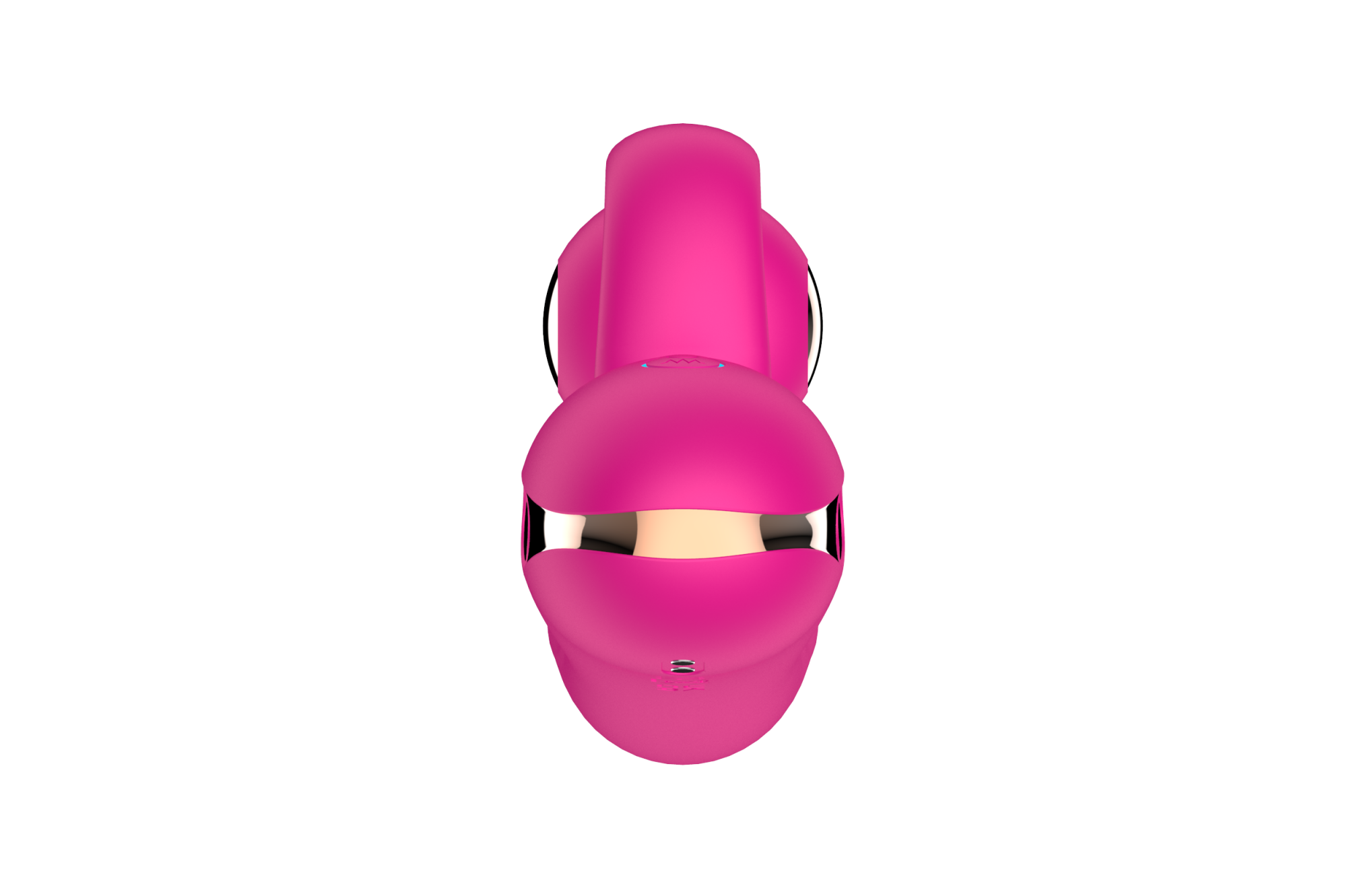 силиконовый вибратор-кролик с функцией вращения sw3052-hot-pink в Воронеже