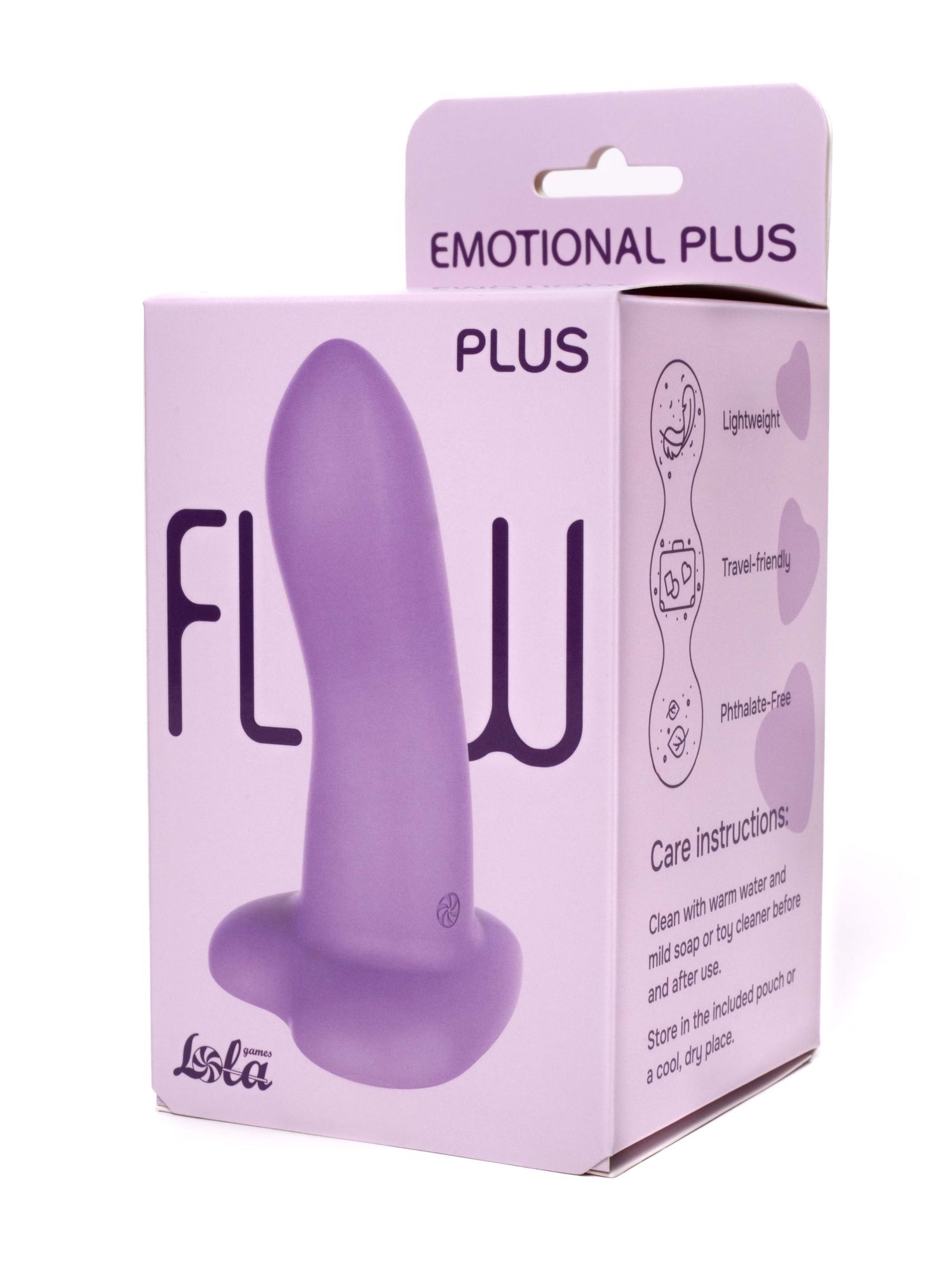 нереалистичный дилдо emotional plus purple 2044-01lola в Воронеже