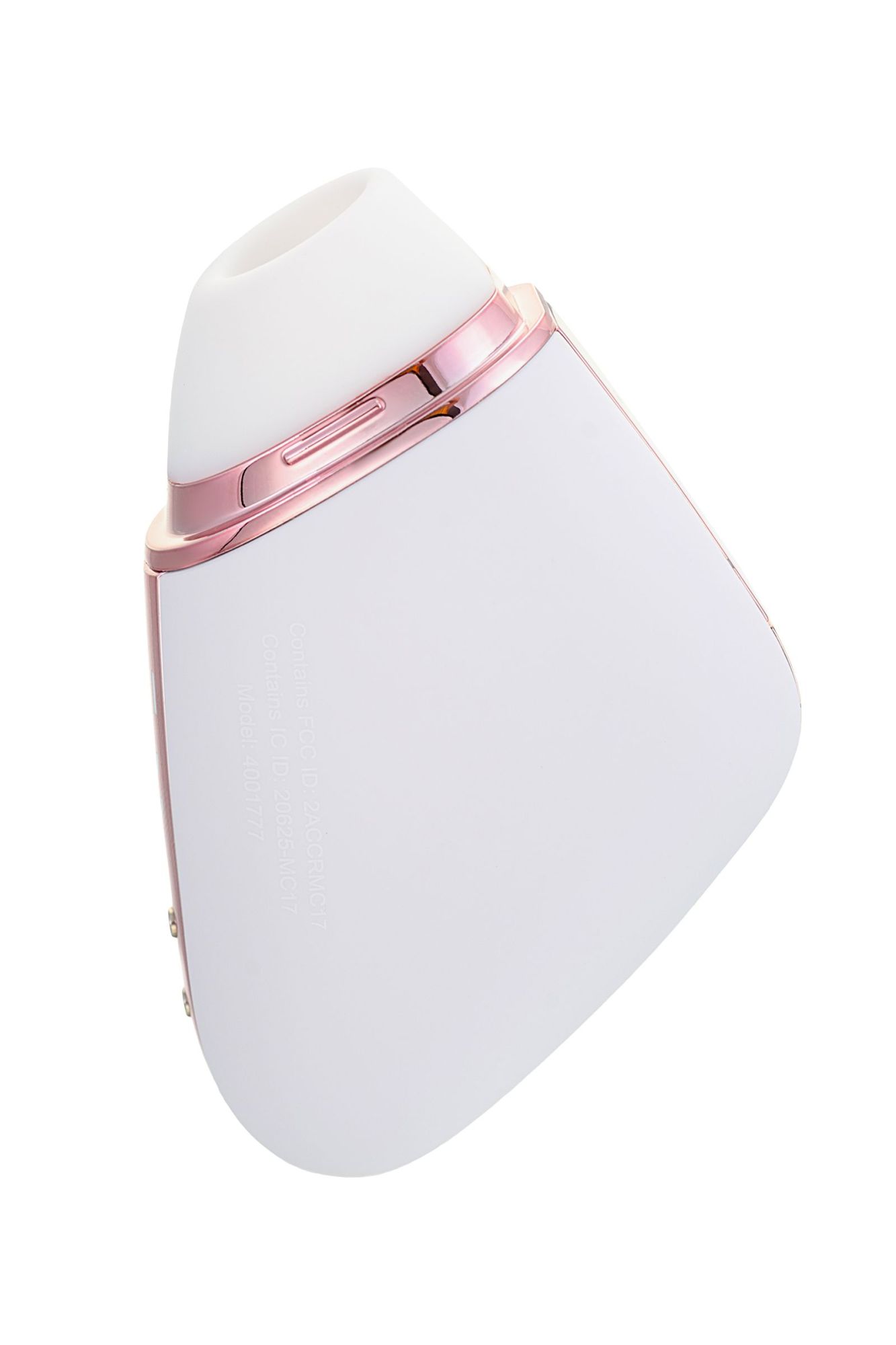 вакуум-волновой бесконтактный стимулятор клитора satisfyer love triangle, силикон, белый, 8,8 см. в Воронеже