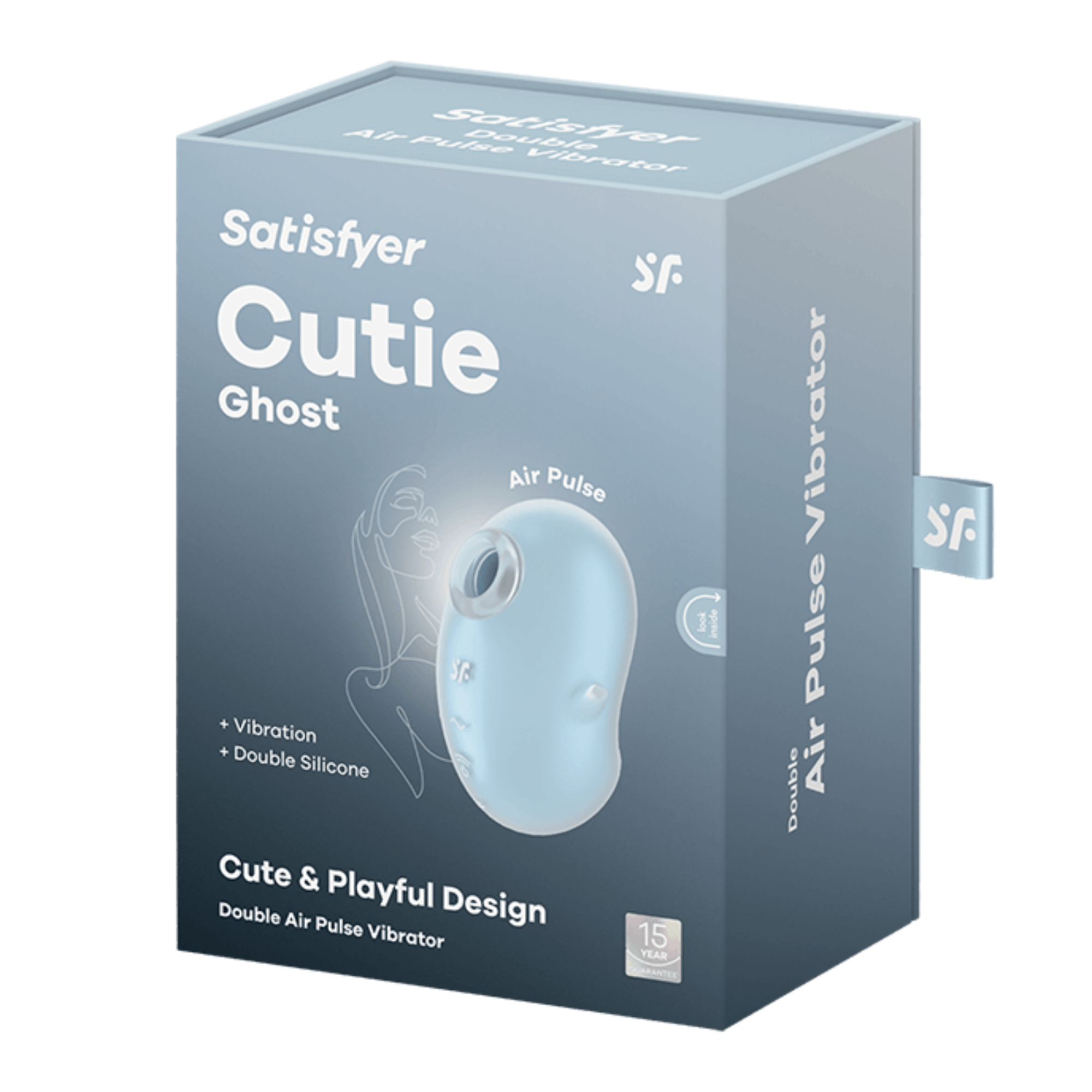 вакуумный массажер satisfyer cutie ghost light blue 067759sa в Воронеже