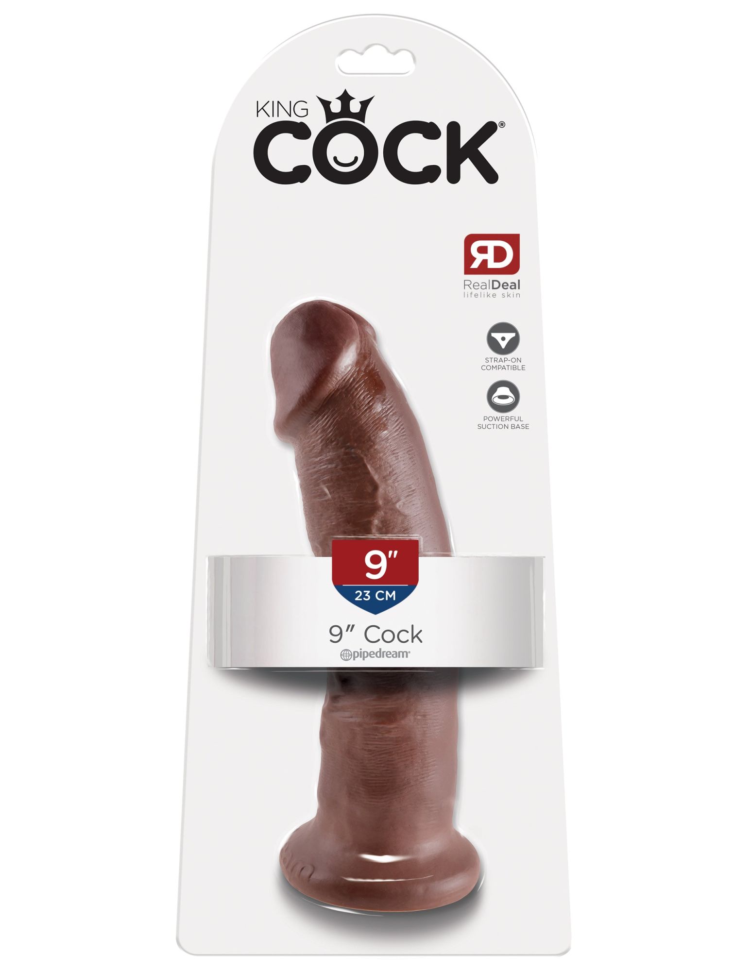 фаллоимитатор king cock 9" cock - brown pipedream 550429pd в Воронеже