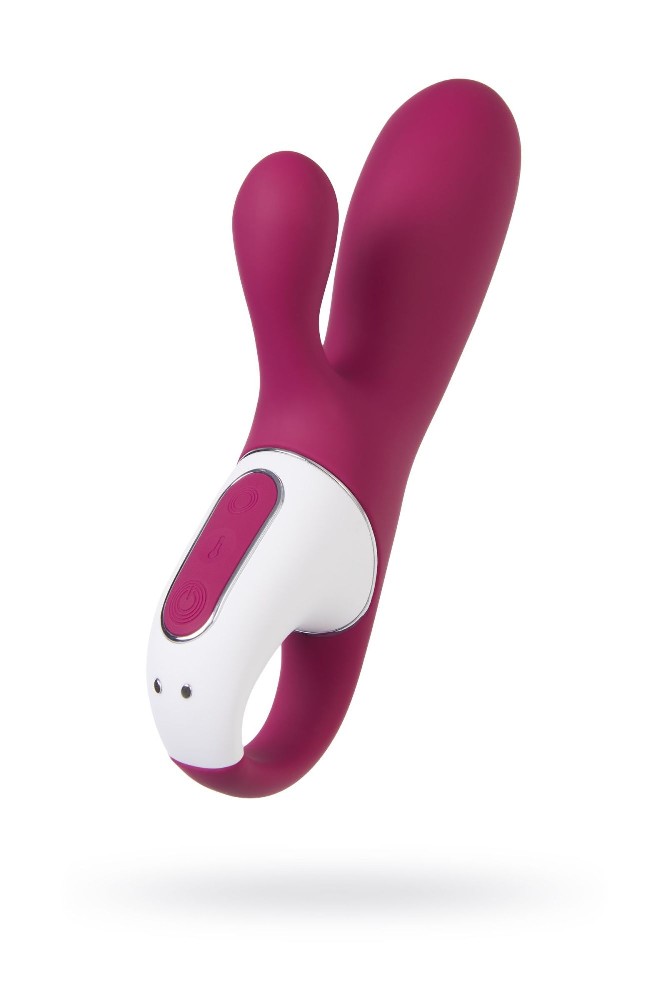 вибратор satisfyer hot bunny с клиторальным стимулятором, красный в Воронеже