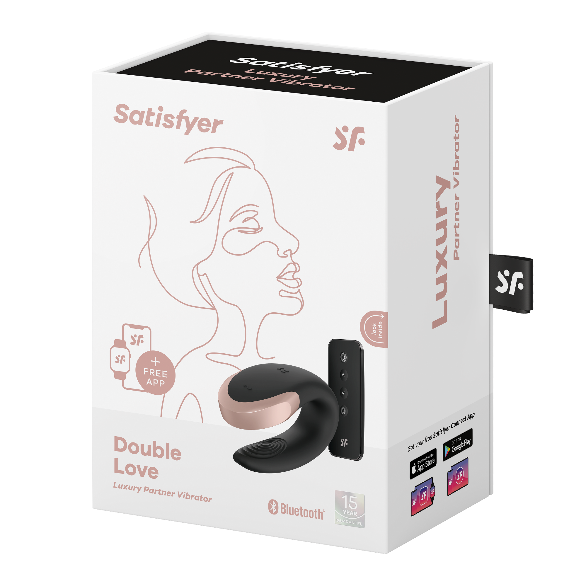 виброcтимулятор satisfyer double love connect app black 001722sa в Воронеже
