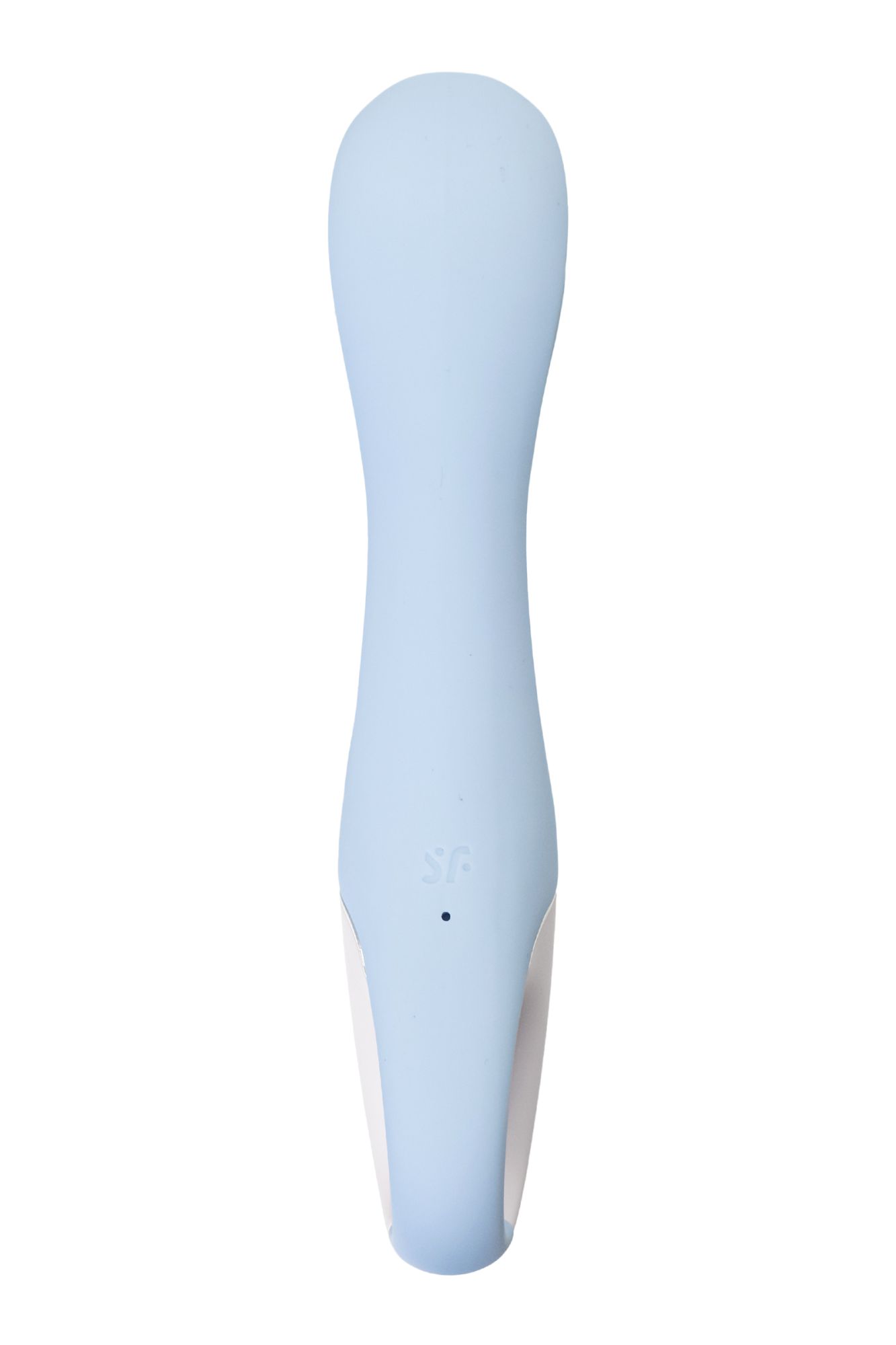 нереалистичный вибратор satisfyer air pump vibrator 5, силикон, голубой,  см. в Воронеже