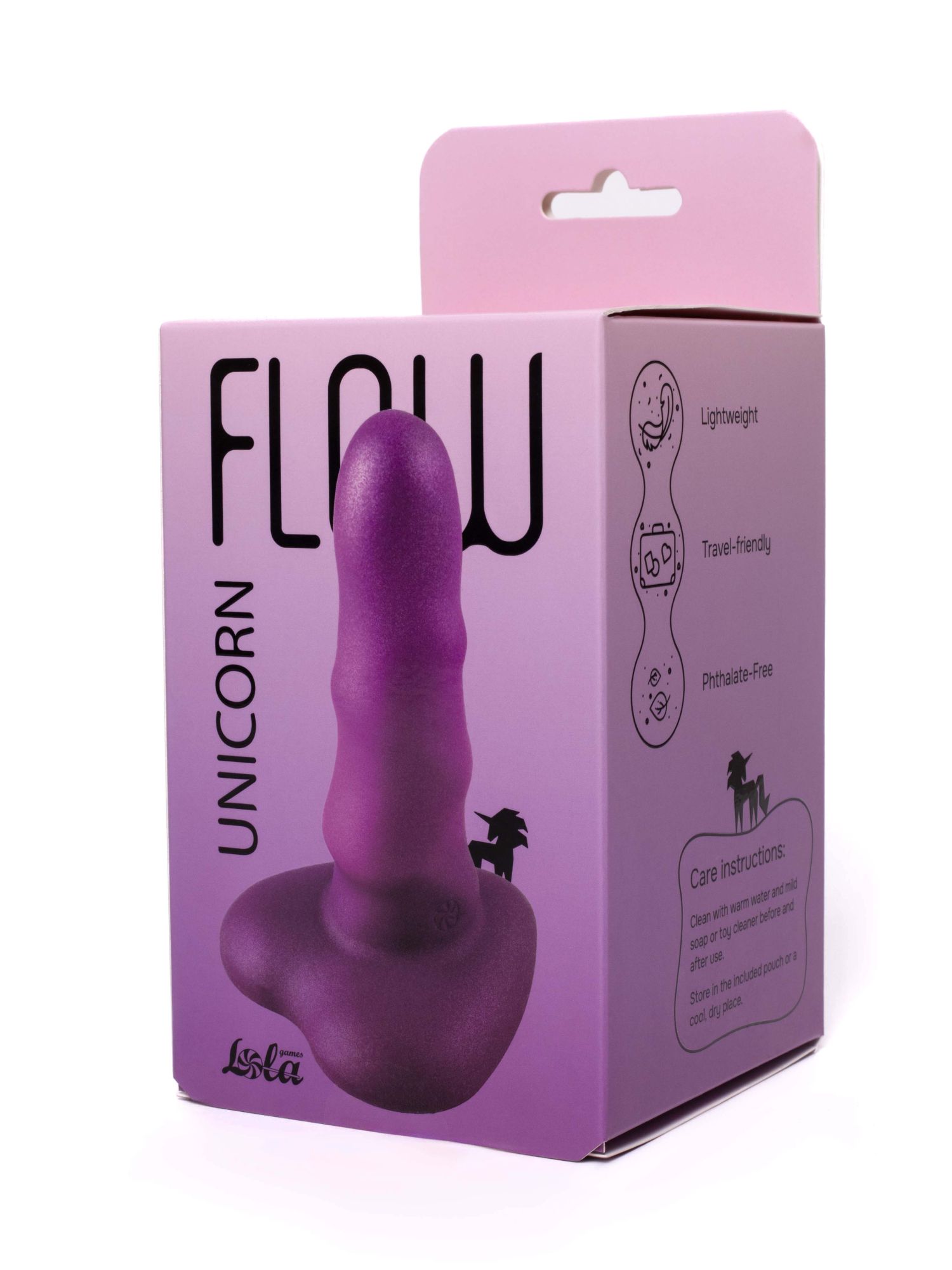 нереалистичный дилдо unicorn mini purple 2047-04lola в Воронеже