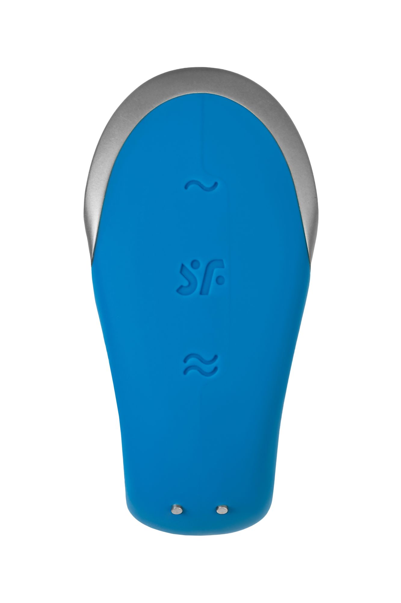 многофункциональный стимулятор для пар satisfyer partner double love, силикон, синий, 9 см в Воронеже